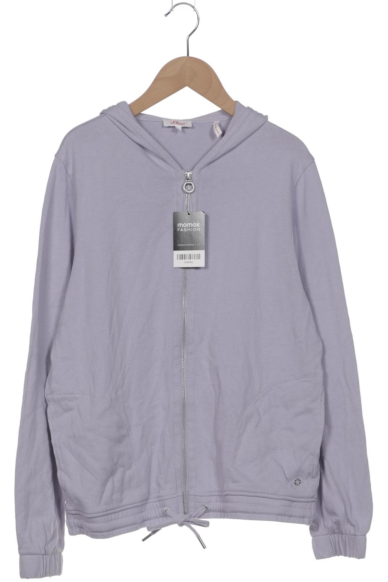 

s.Oliver Damen Kapuzenpullover, flieder, Gr. 38