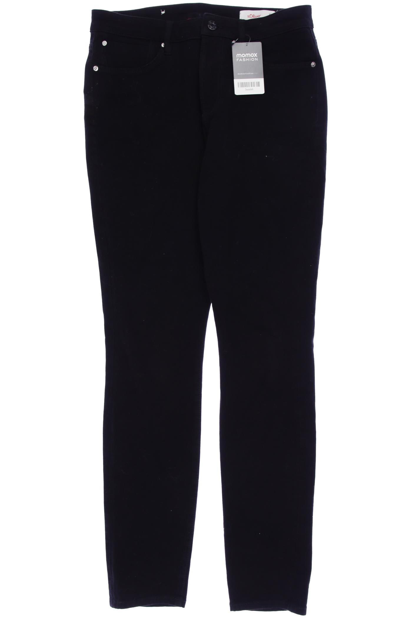 

s.Oliver Damen Jeans, schwarz, Gr. 38