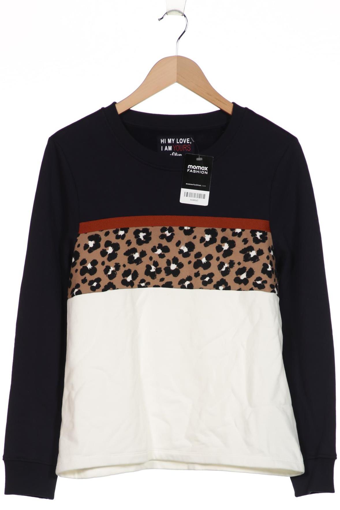 

s.Oliver Damen Sweatshirt, marineblau