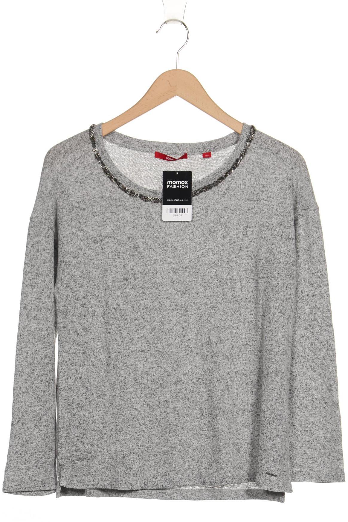 

s.Oliver Damen Pullover, grau, Gr. 36