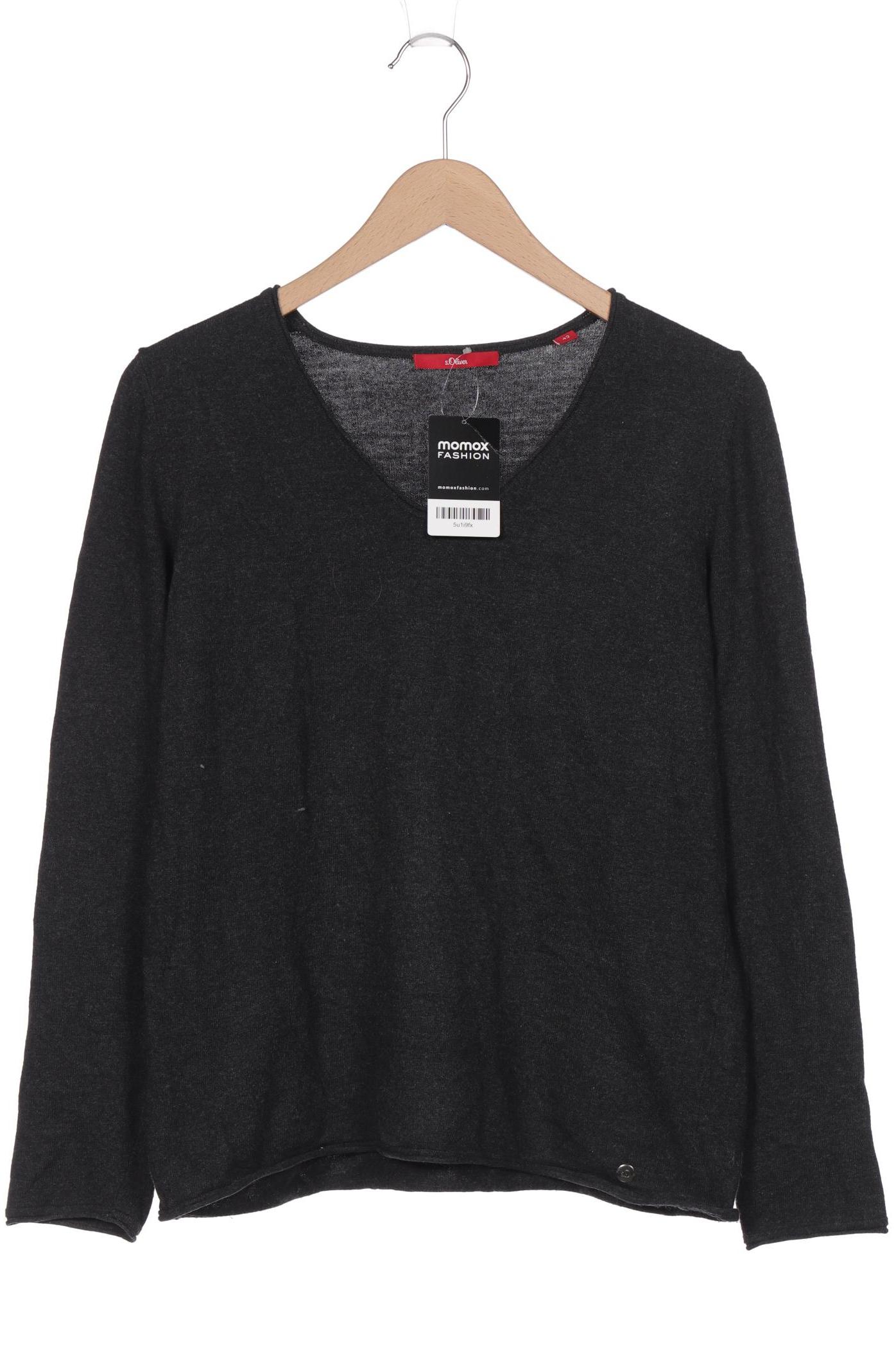 

s.Oliver Damen Pullover, schwarz