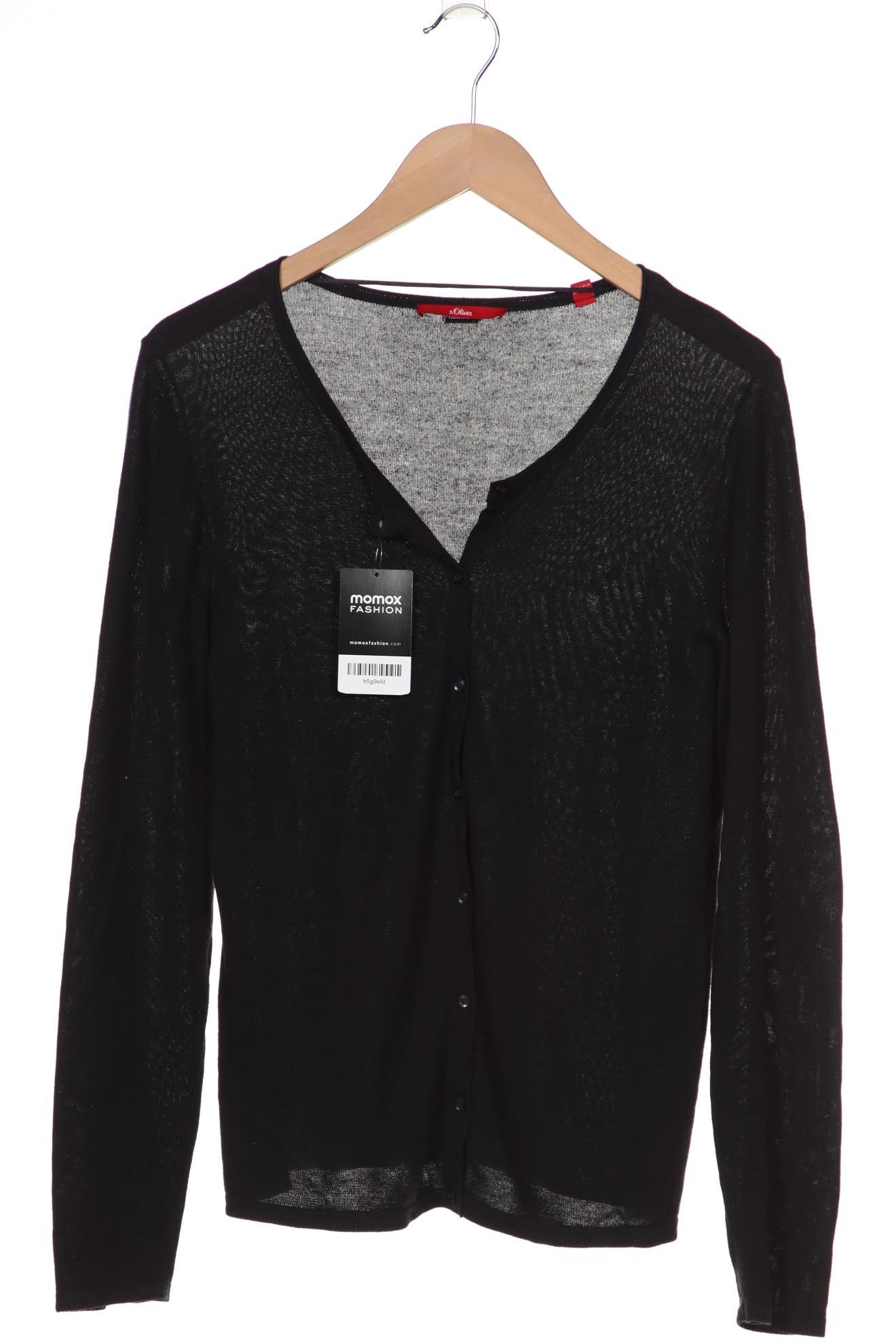 

s.Oliver Damen Strickjacke, marineblau, Gr. 38
