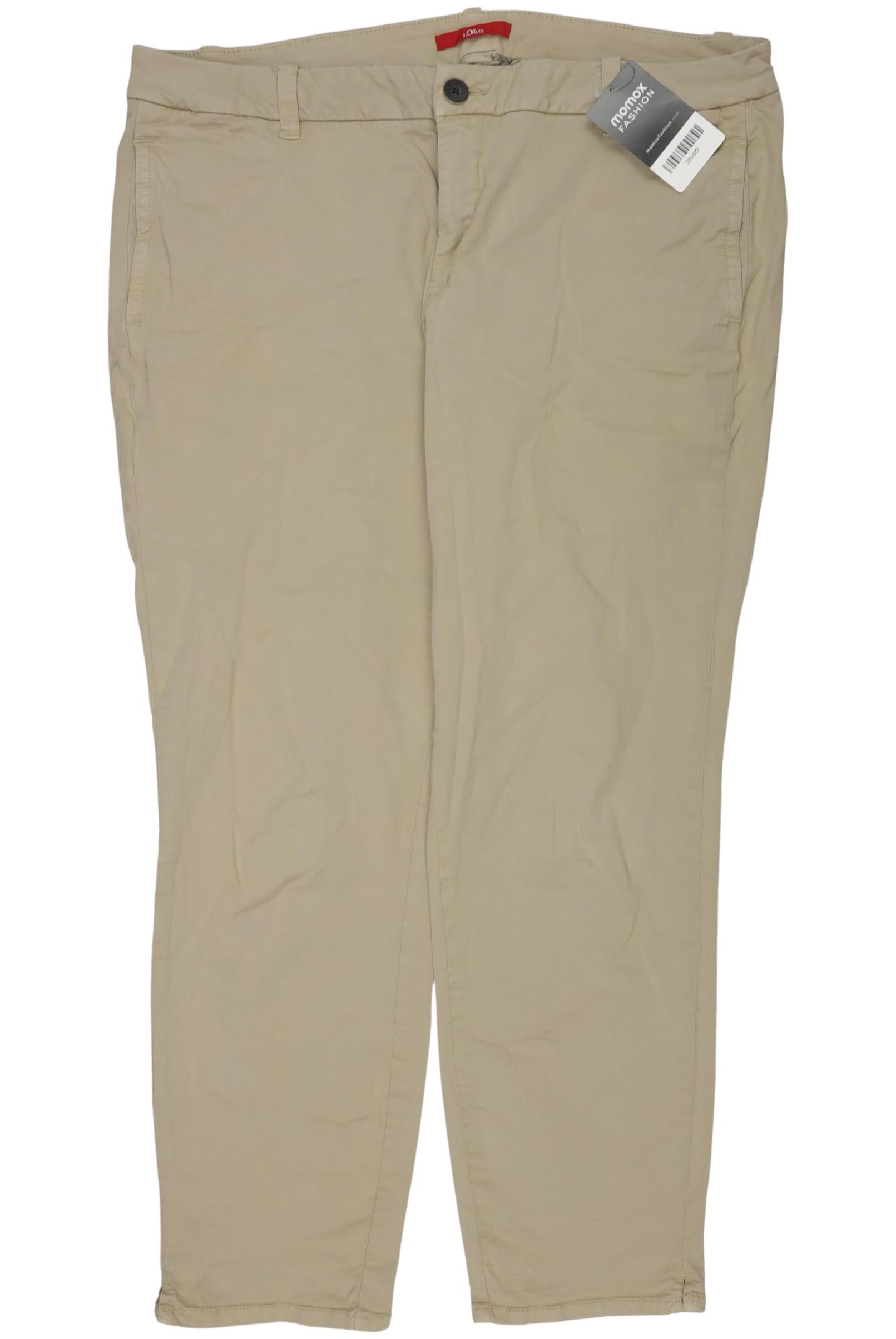 

s.Oliver Damen Stoffhose, beige, Gr. 42