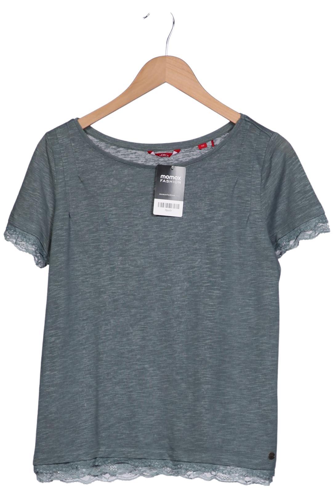

s.Oliver Damen T-Shirt, grün, Gr. 40