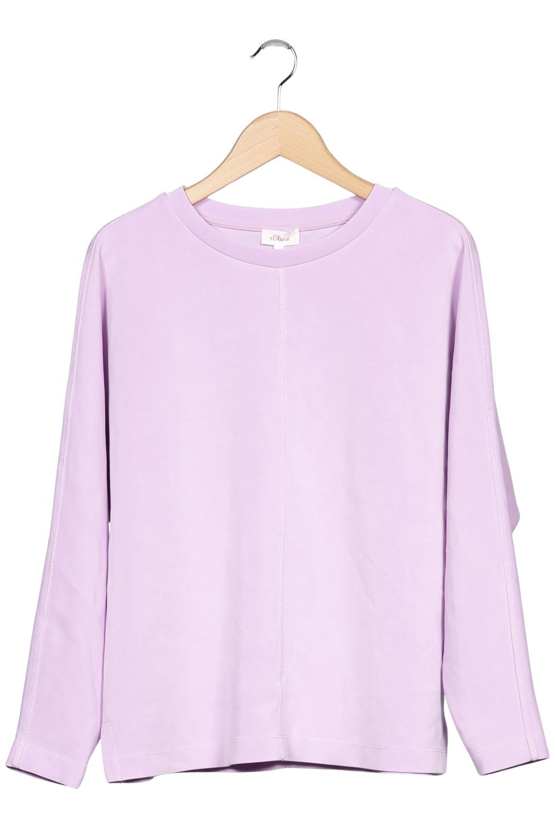 

s.Oliver Damen Sweatshirt, flieder, Gr. 38