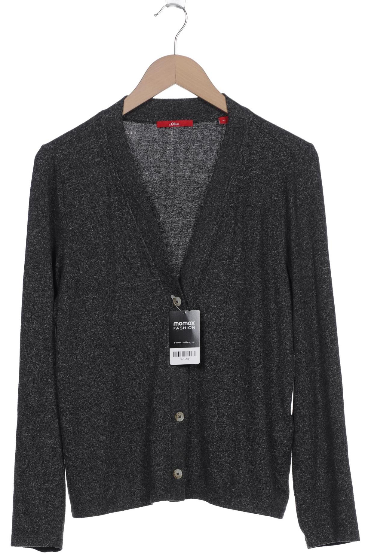 

s.Oliver Damen Strickjacke, grau
