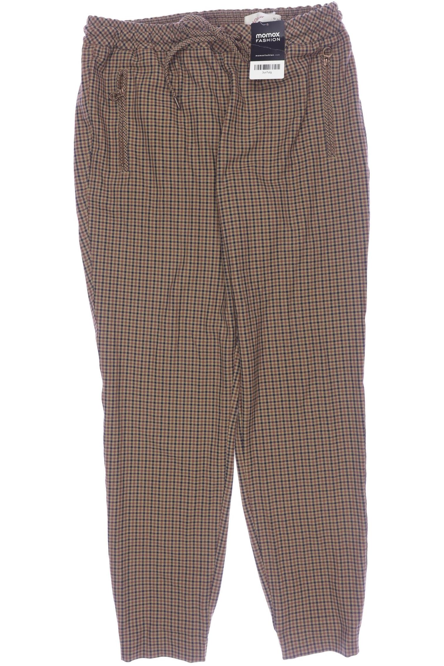 

s.Oliver Damen Stoffhose, braun, Gr. 38