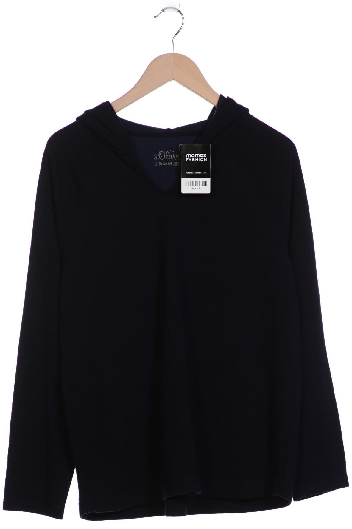 

s.Oliver Damen Kapuzenpullover, marineblau, Gr. 44