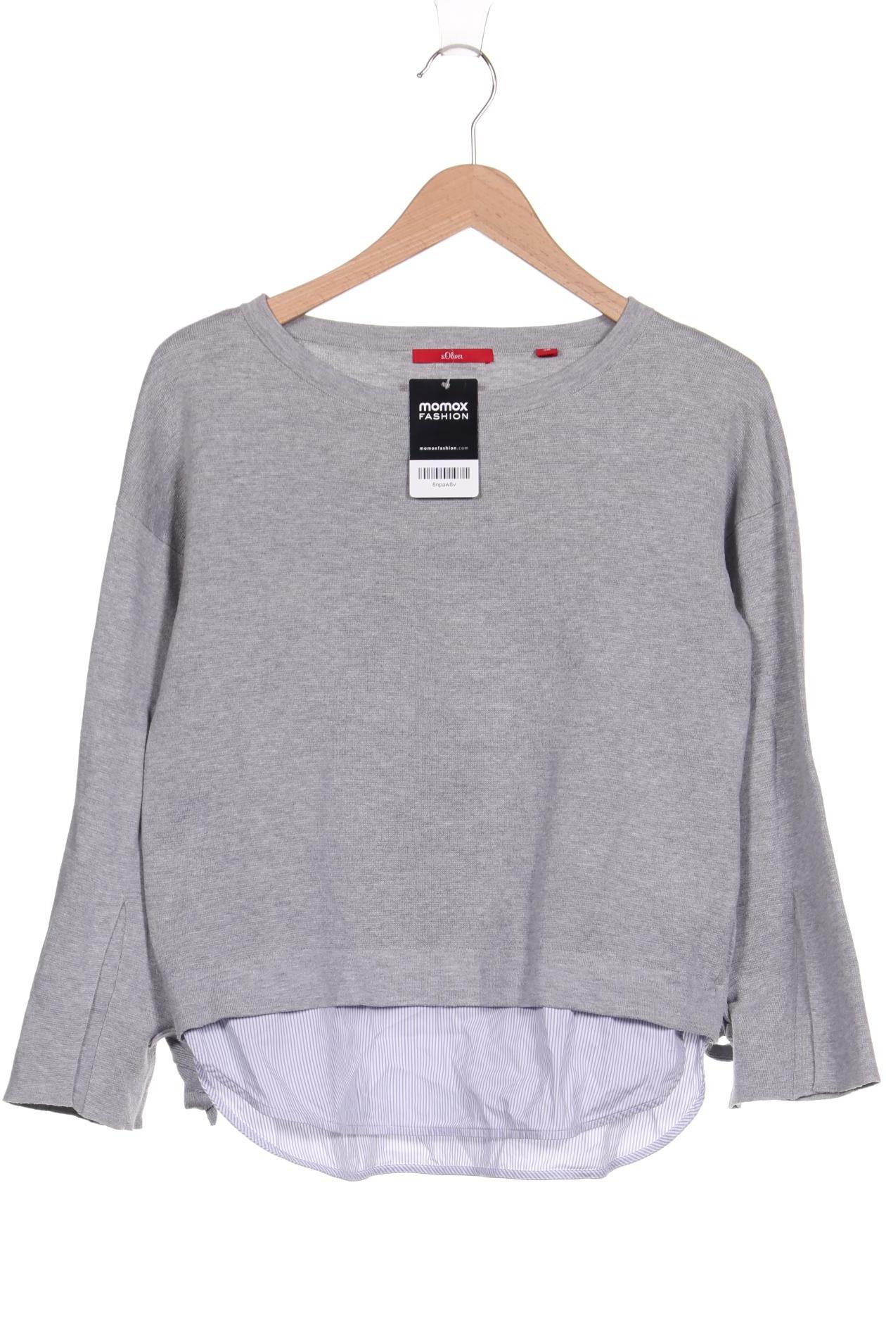 

s.Oliver Damen Pullover, grau, Gr. 36