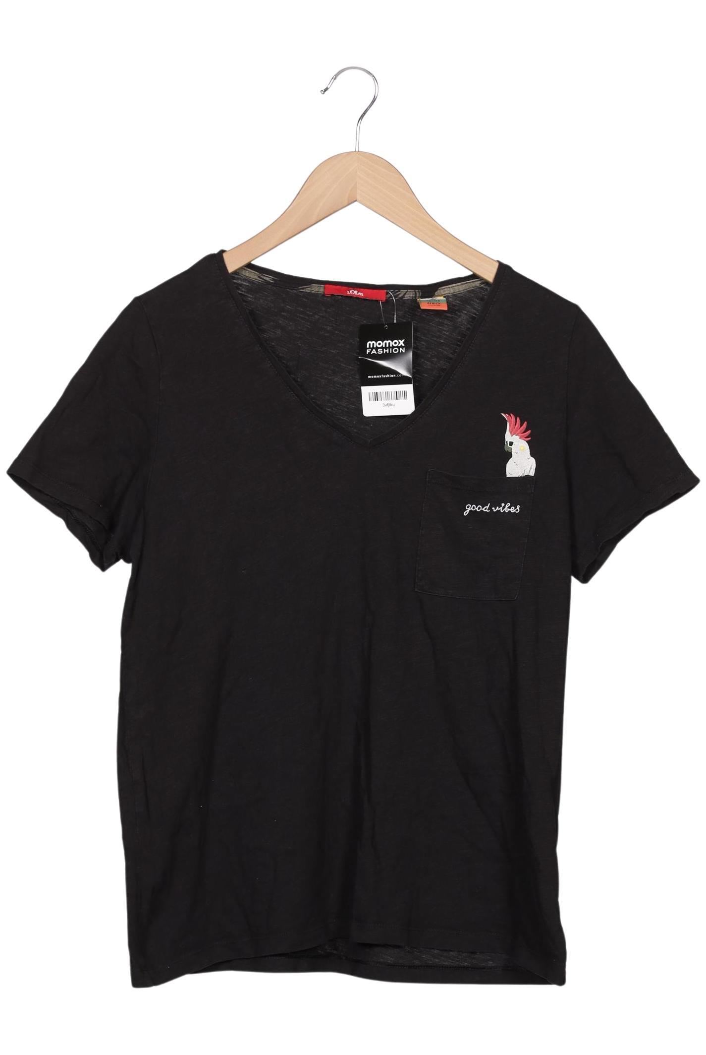 

s.Oliver Damen T-Shirt, schwarz, Gr. 42