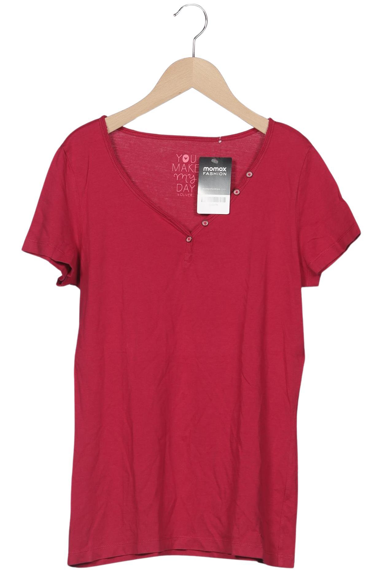 

s.Oliver Damen T-Shirt, pink, Gr. 38