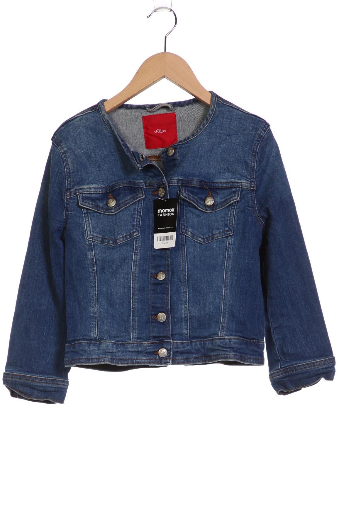 

s.Oliver Damen Jacke, blau, Gr. 36