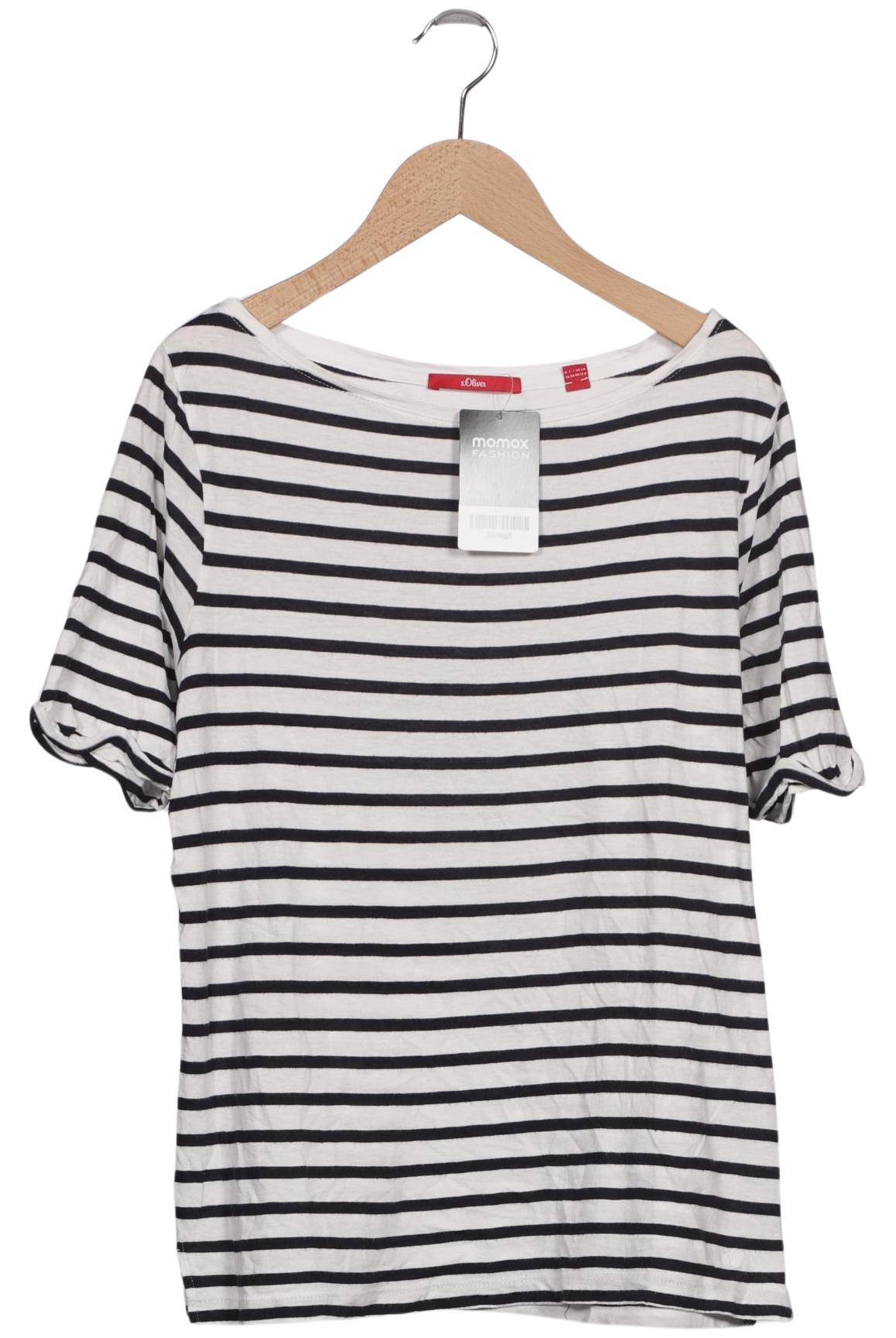 

s.Oliver Damen T-Shirt, weiß, Gr. 36