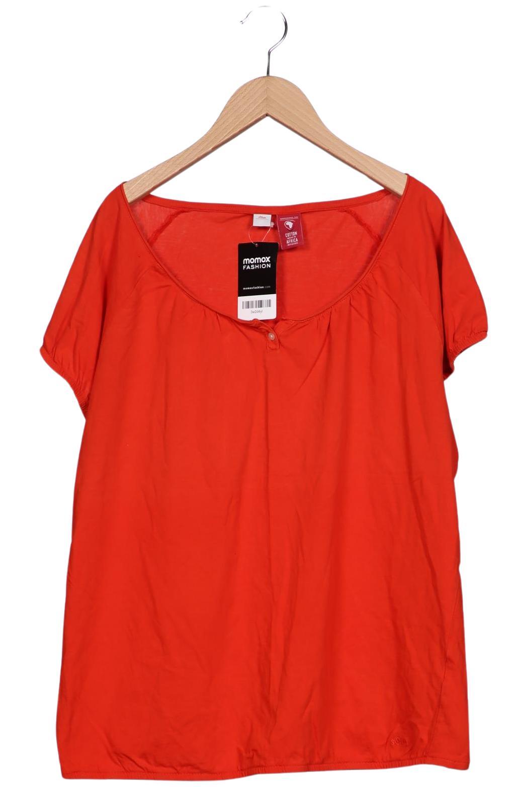 

s.Oliver Damen T-Shirt, rot, Gr. 44
