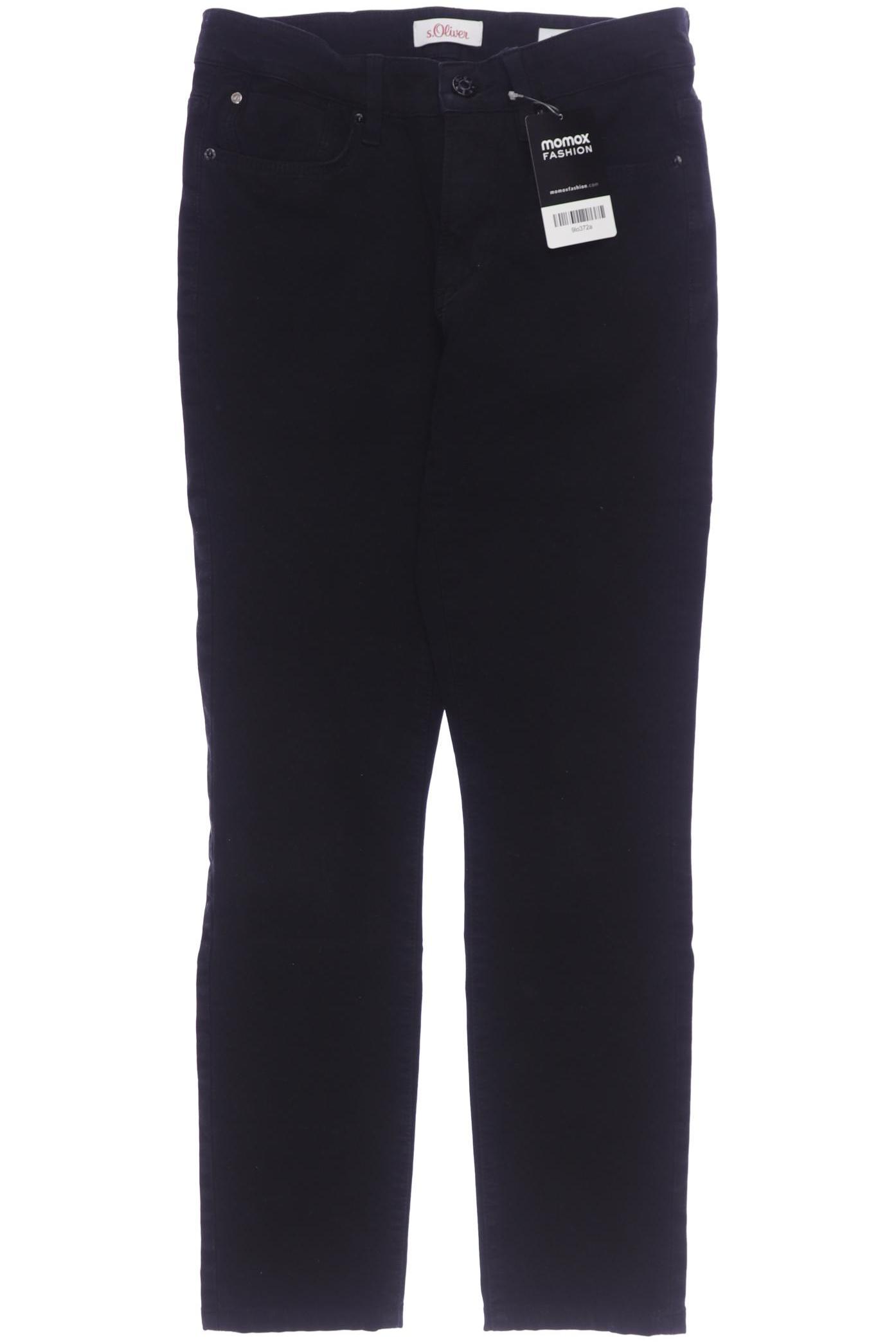 

s.Oliver Damen Jeans, schwarz, Gr. 34