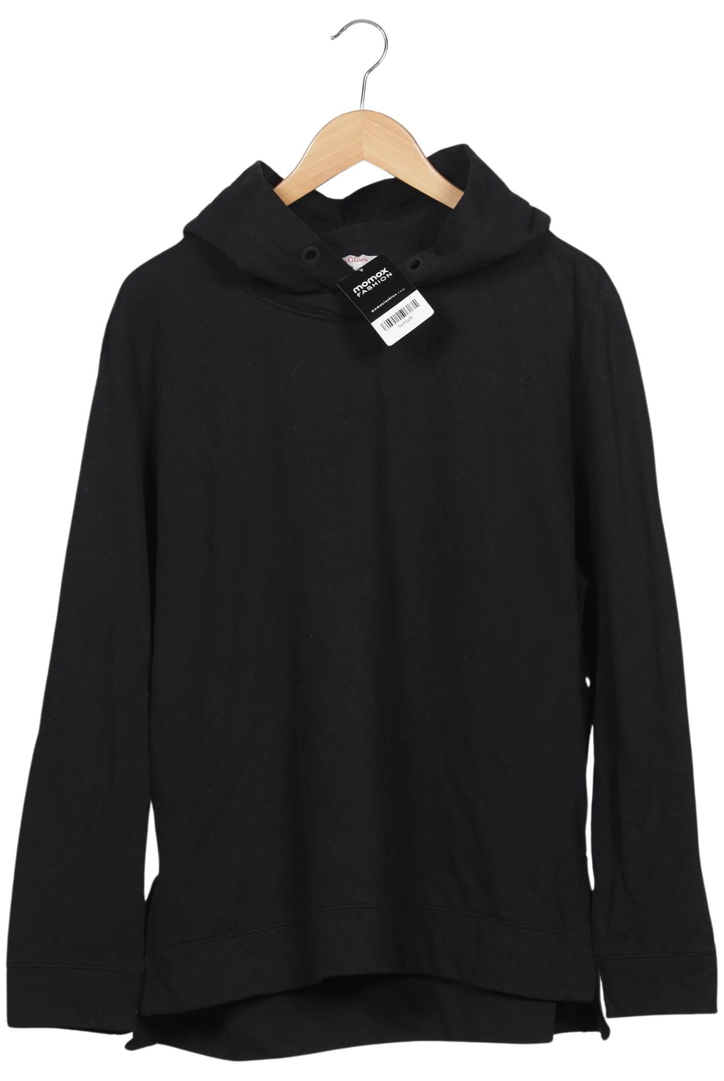 

s.Oliver Damen Kapuzenpullover, schwarz, Gr. 44