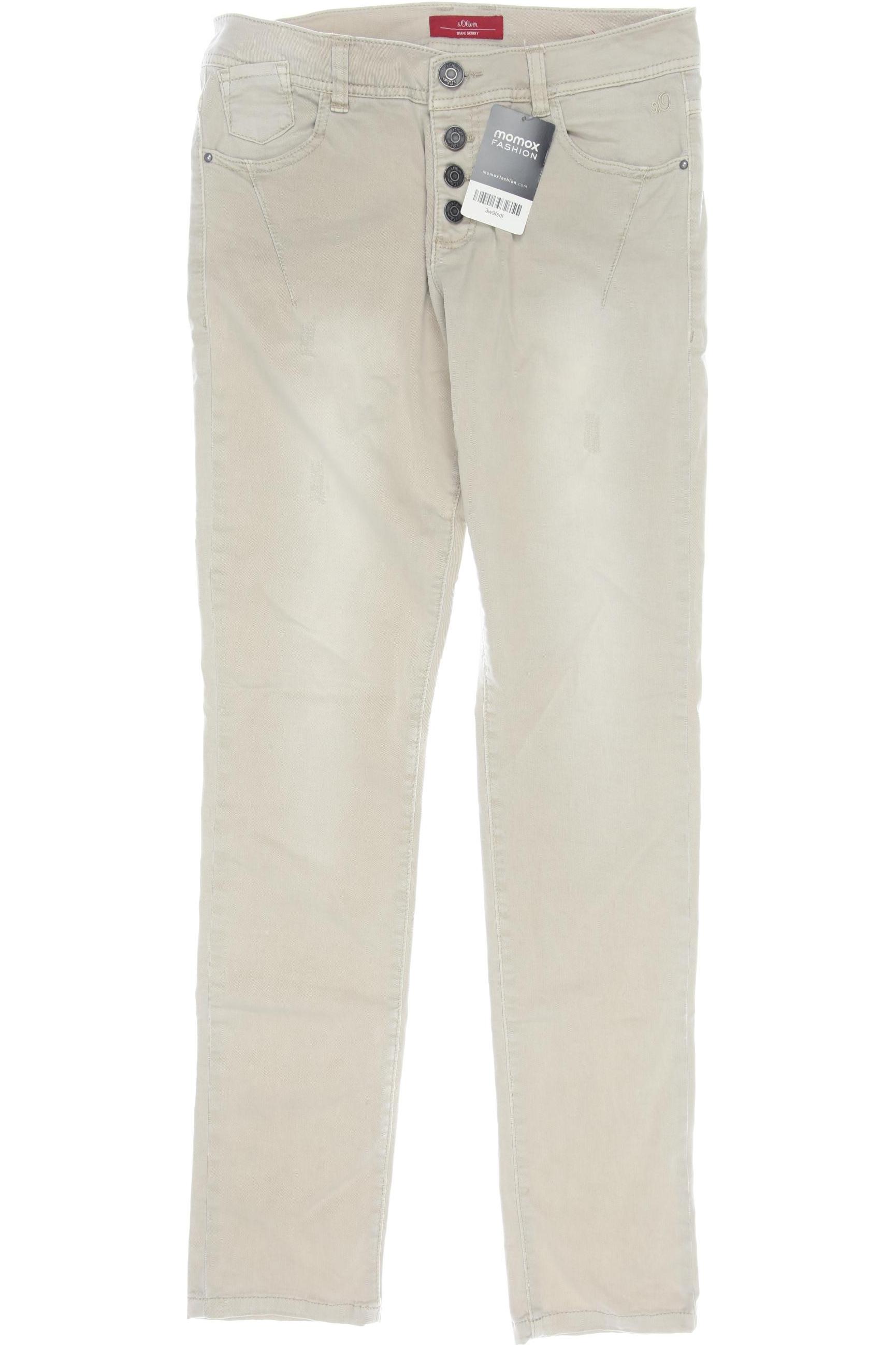 

s.Oliver Damen Jeans, beige, Gr. 29