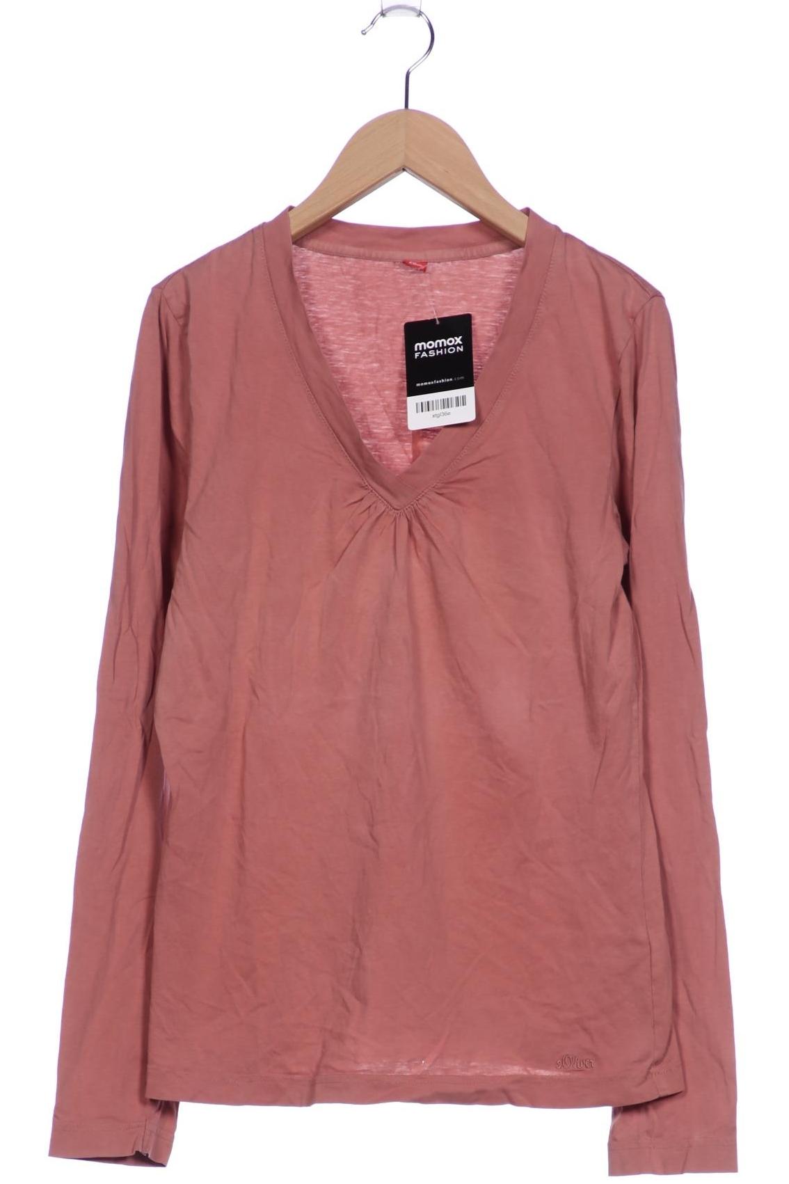 

s.Oliver Damen Langarmshirt, bordeaux, Gr. 38