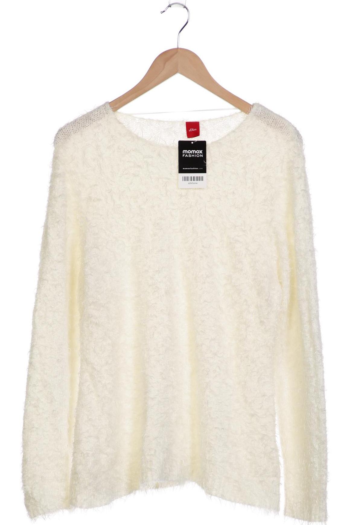 

s.Oliver Damen Pullover, cremeweiß, Gr. 42