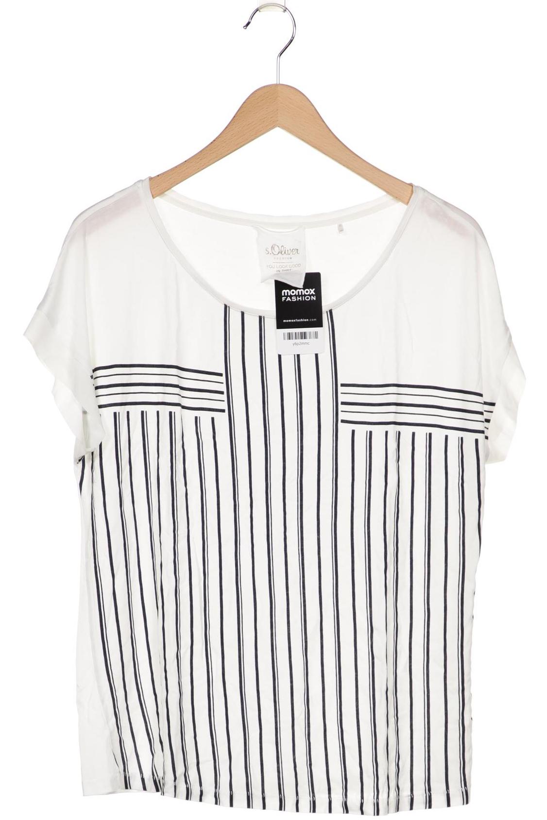 

s.Oliver Damen T-Shirt, weiß, Gr. 42