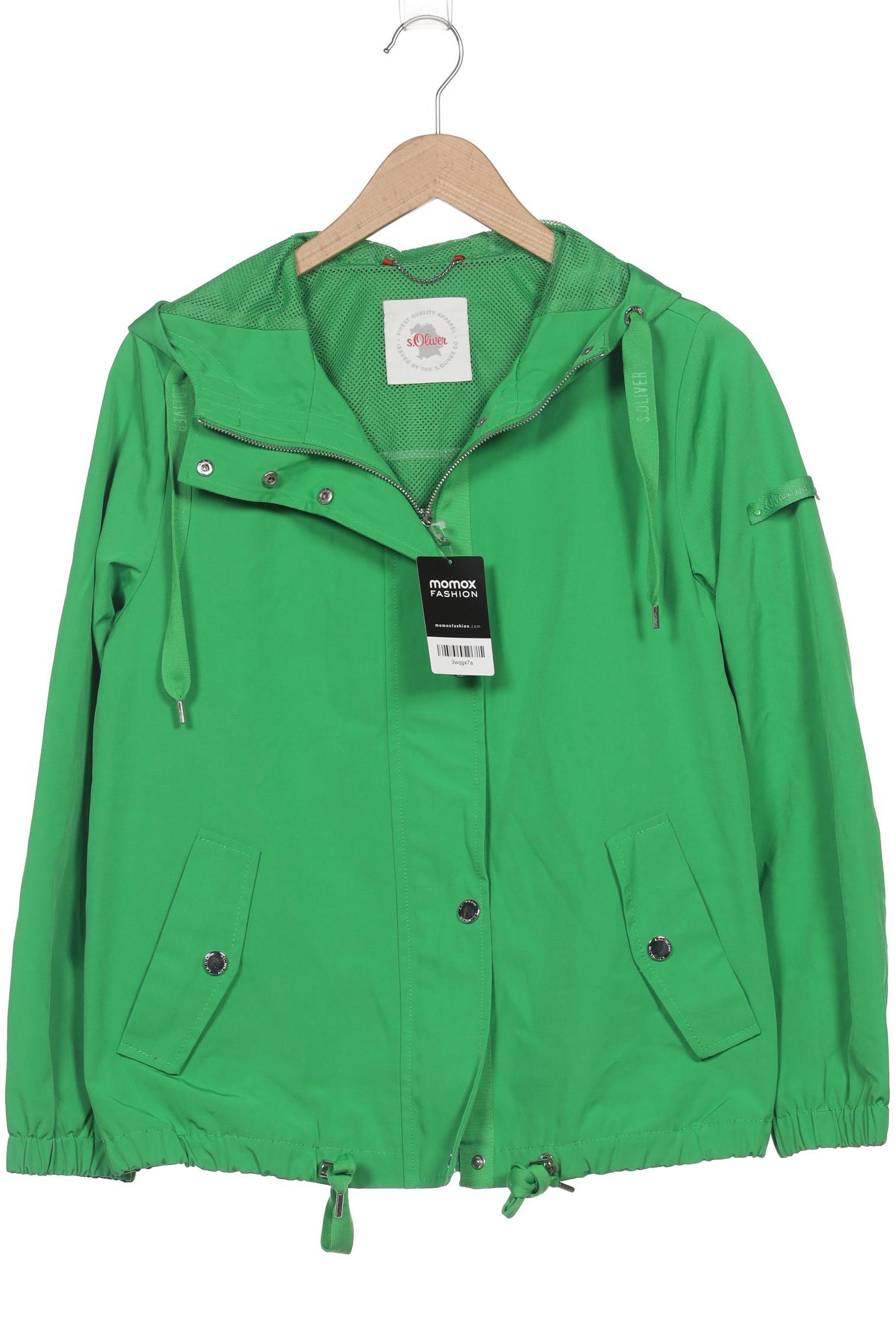 

s.Oliver Damen Jacke, grün, Gr. 36