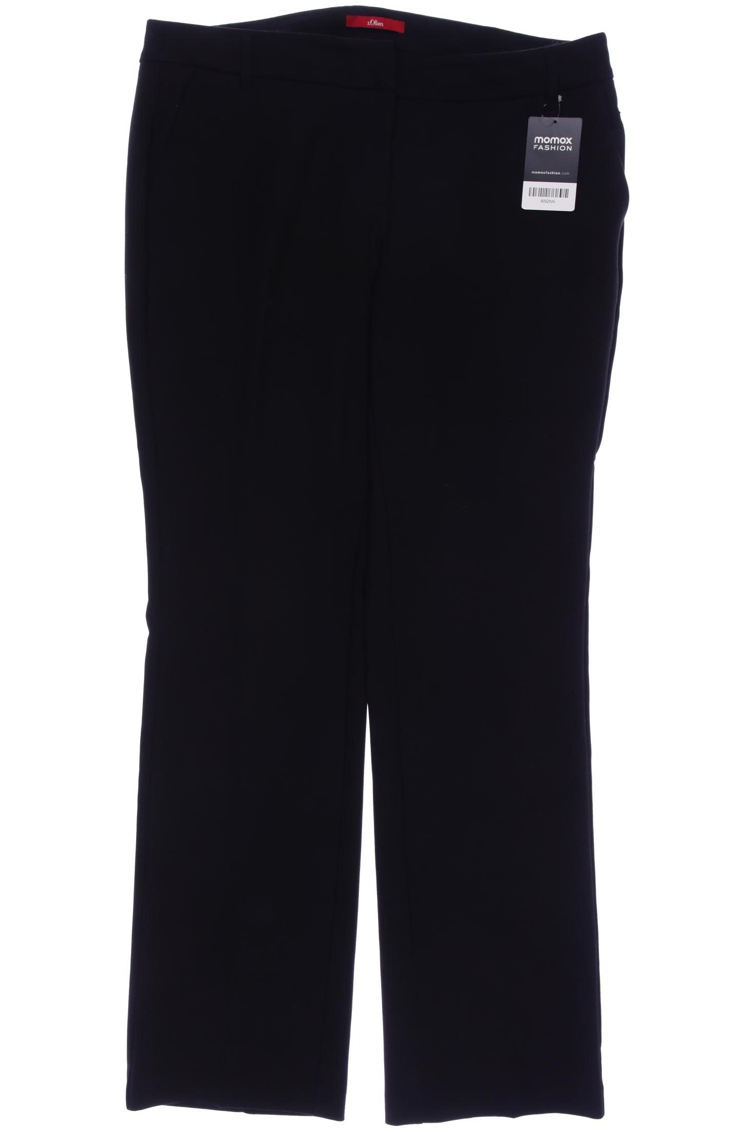 

s.Oliver Damen Stoffhose, schwarz, Gr. 34