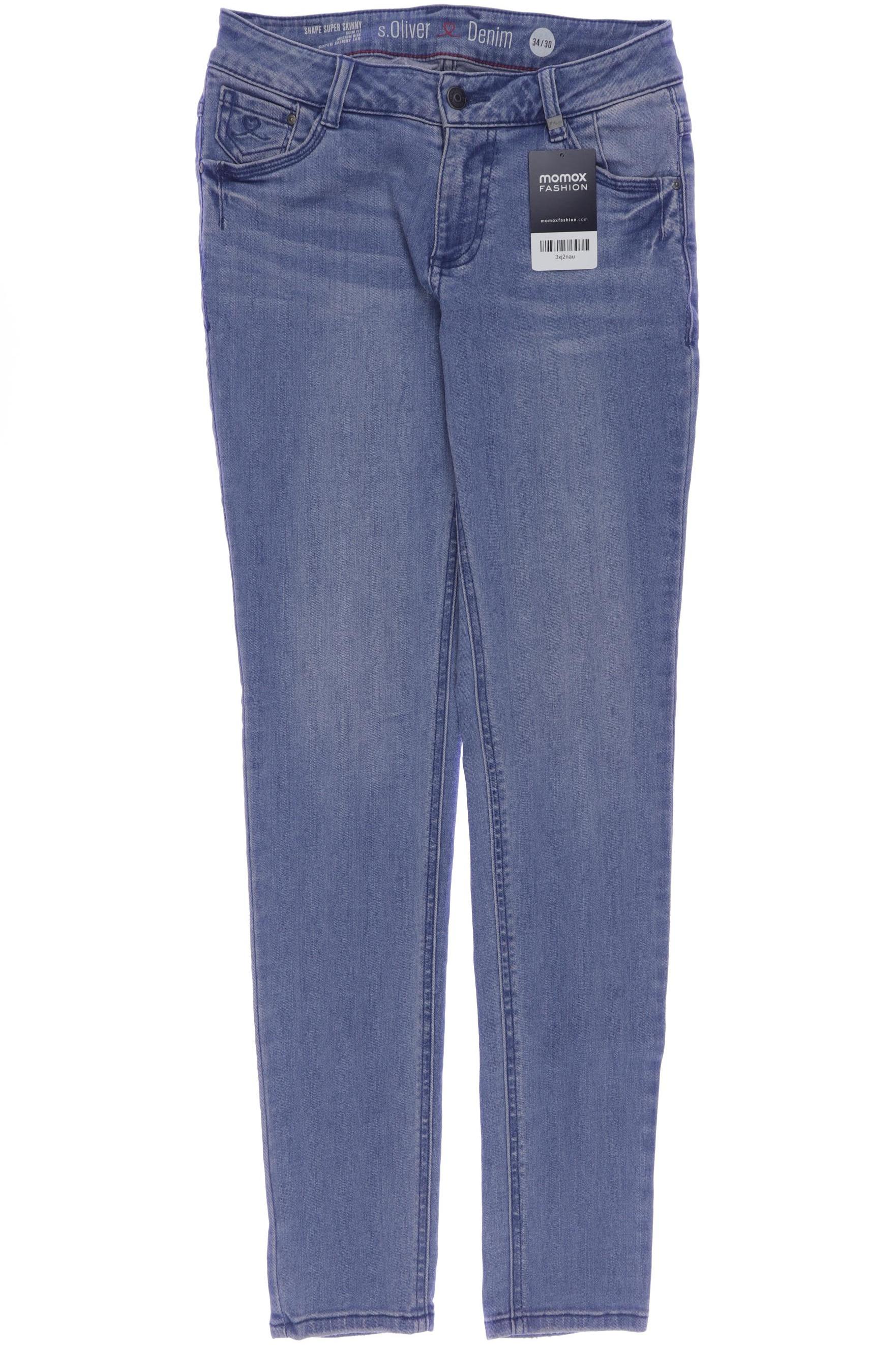 

s.Oliver Damen Jeans, blau, Gr. 34