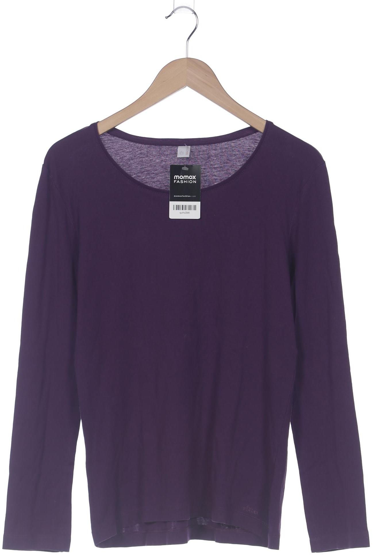 

s.Oliver Damen Langarmshirt, flieder, Gr. 44