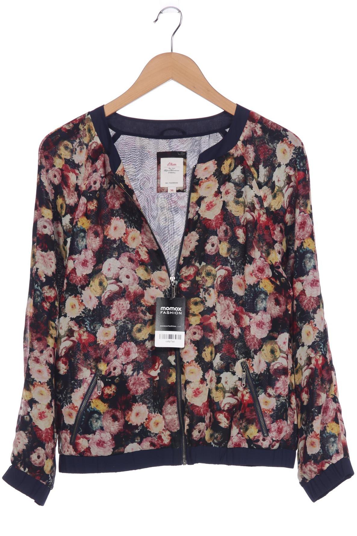 

s.Oliver Damen Jacke, mehrfarbig, Gr. 36