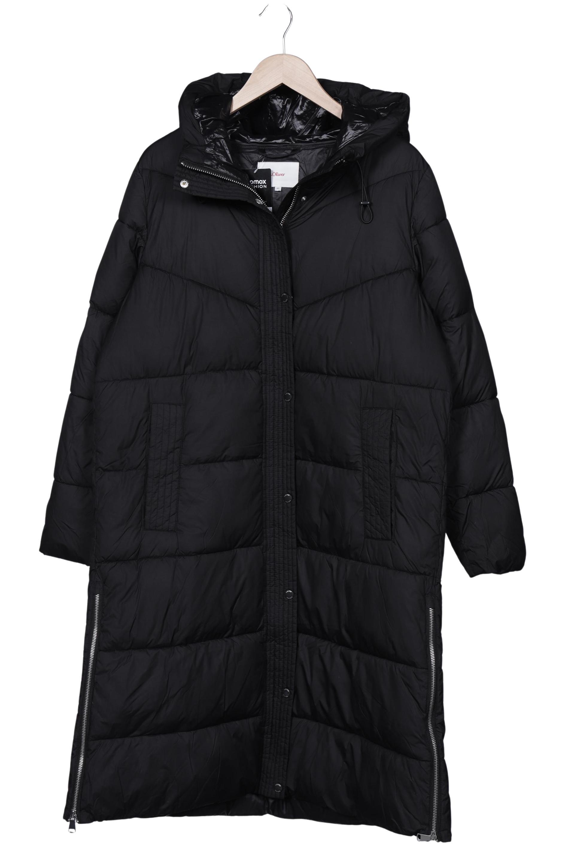 

s.Oliver Damen Mantel, schwarz, Gr. 40