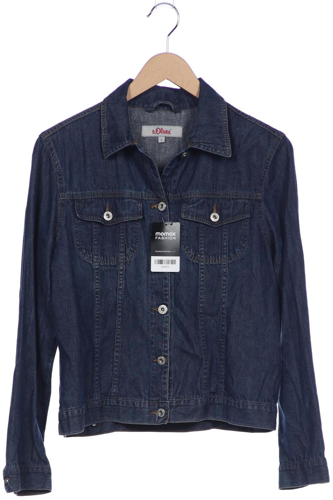 

s.Oliver Damen Jacke, blau, Gr. 42