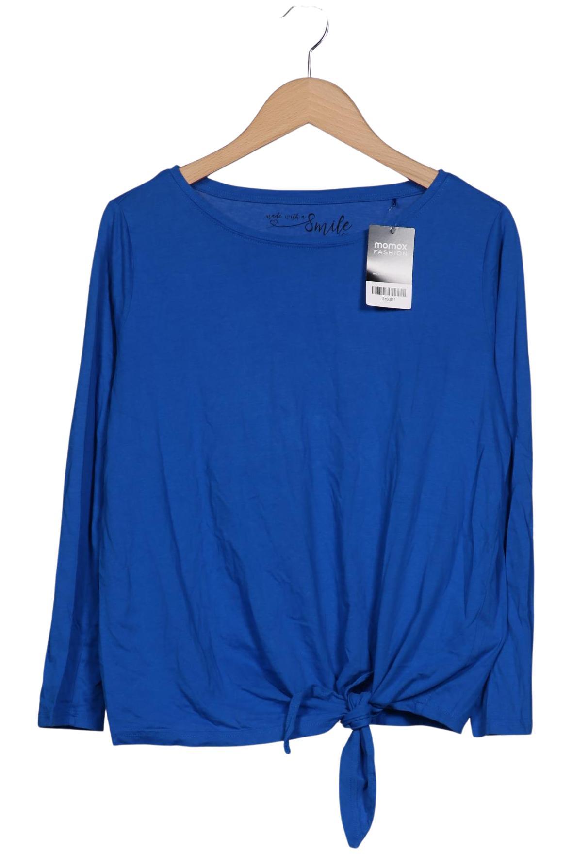 

s.Oliver Damen Langarmshirt, blau, Gr. 40