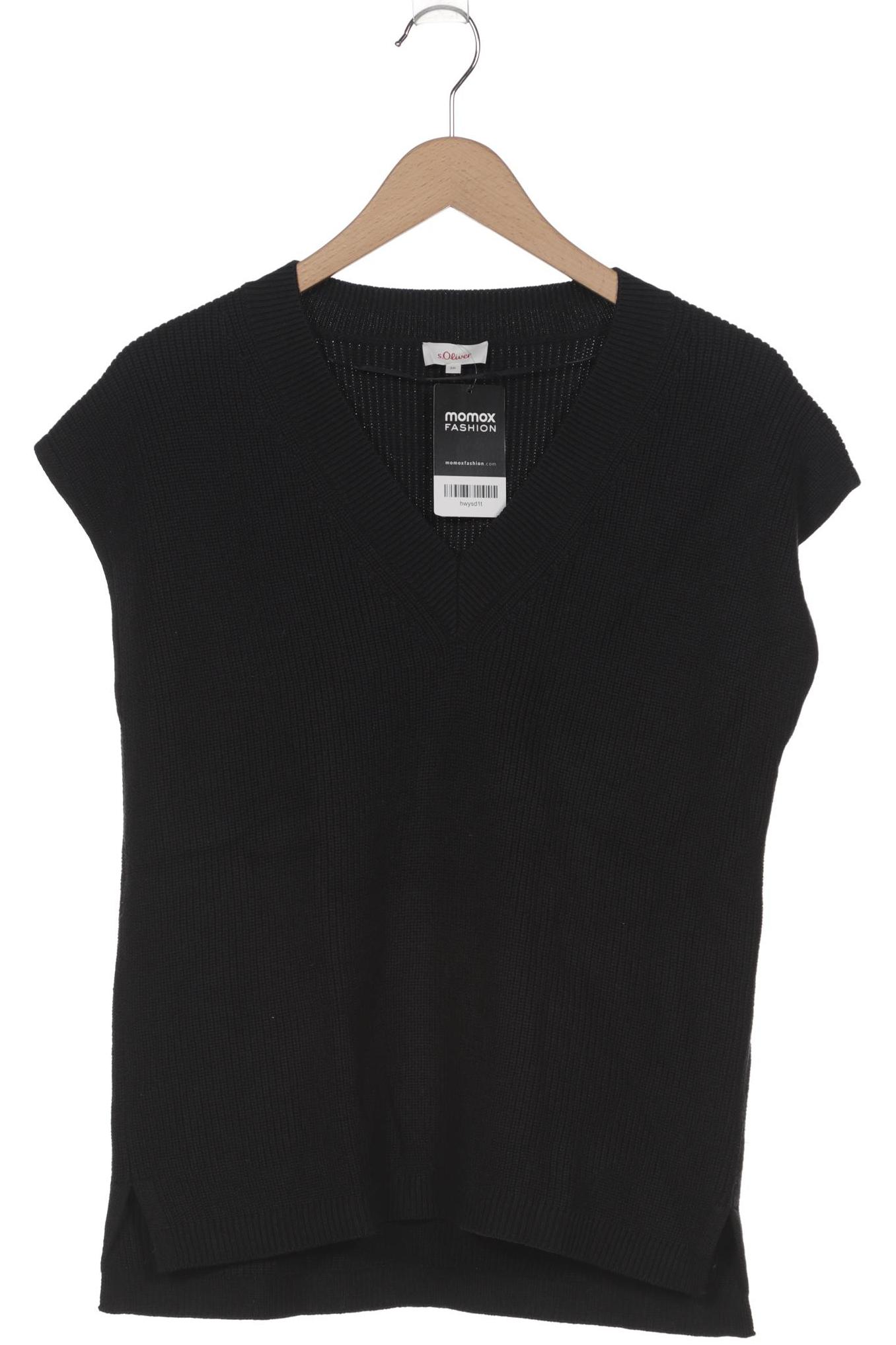 

s.Oliver Damen Pullover, schwarz, Gr. 36