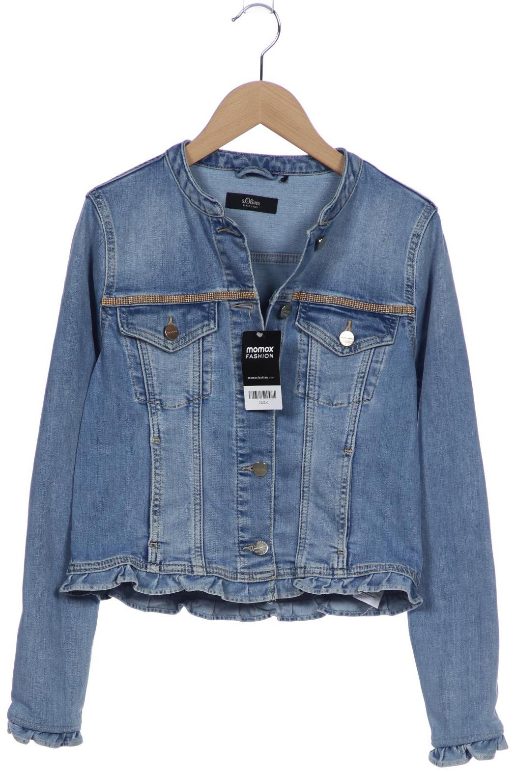 

s.Oliver Damen Jacke, blau, Gr. 36
