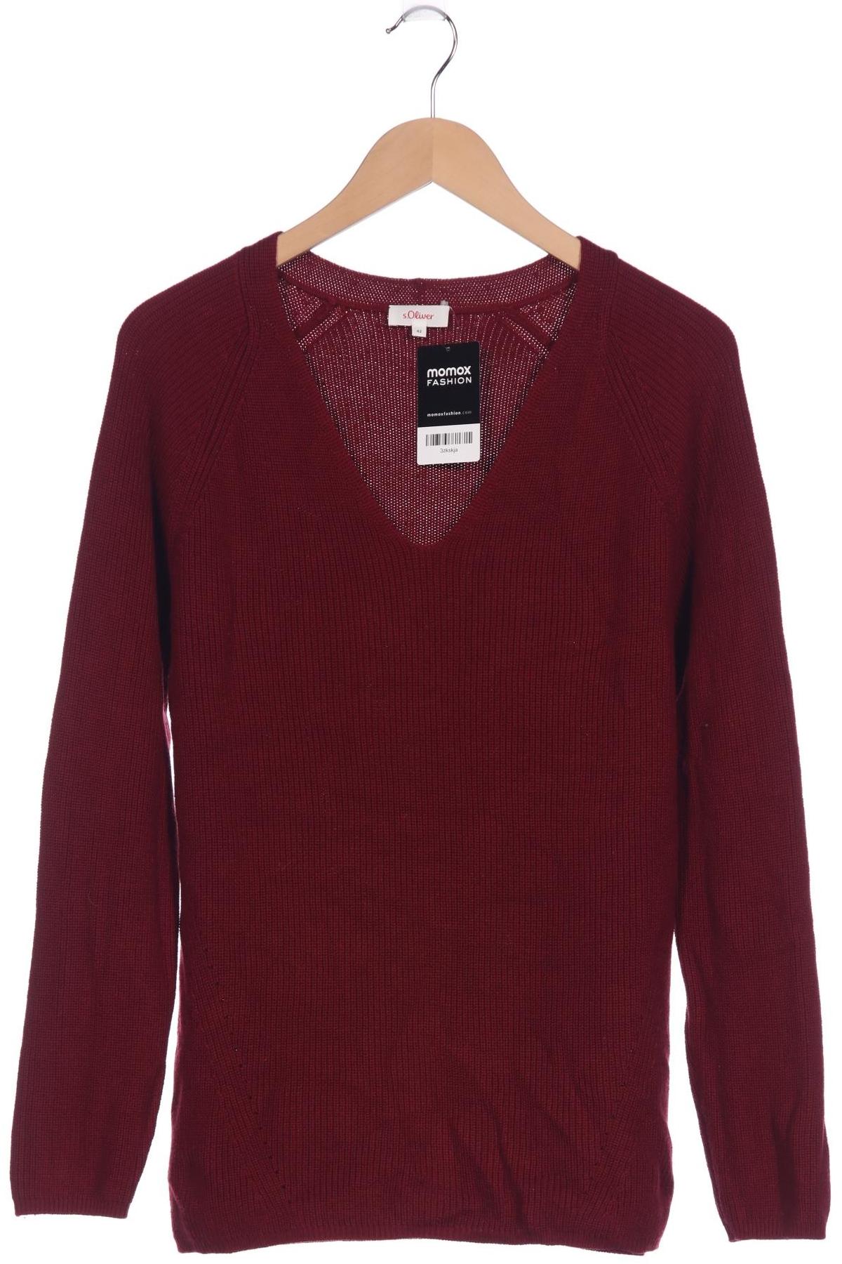 

s.Oliver Damen Pullover, bordeaux, Gr. 42