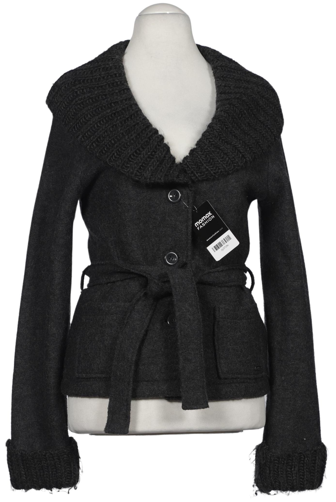 

s.Oliver Damen Strickjacke, grau, Gr. 38