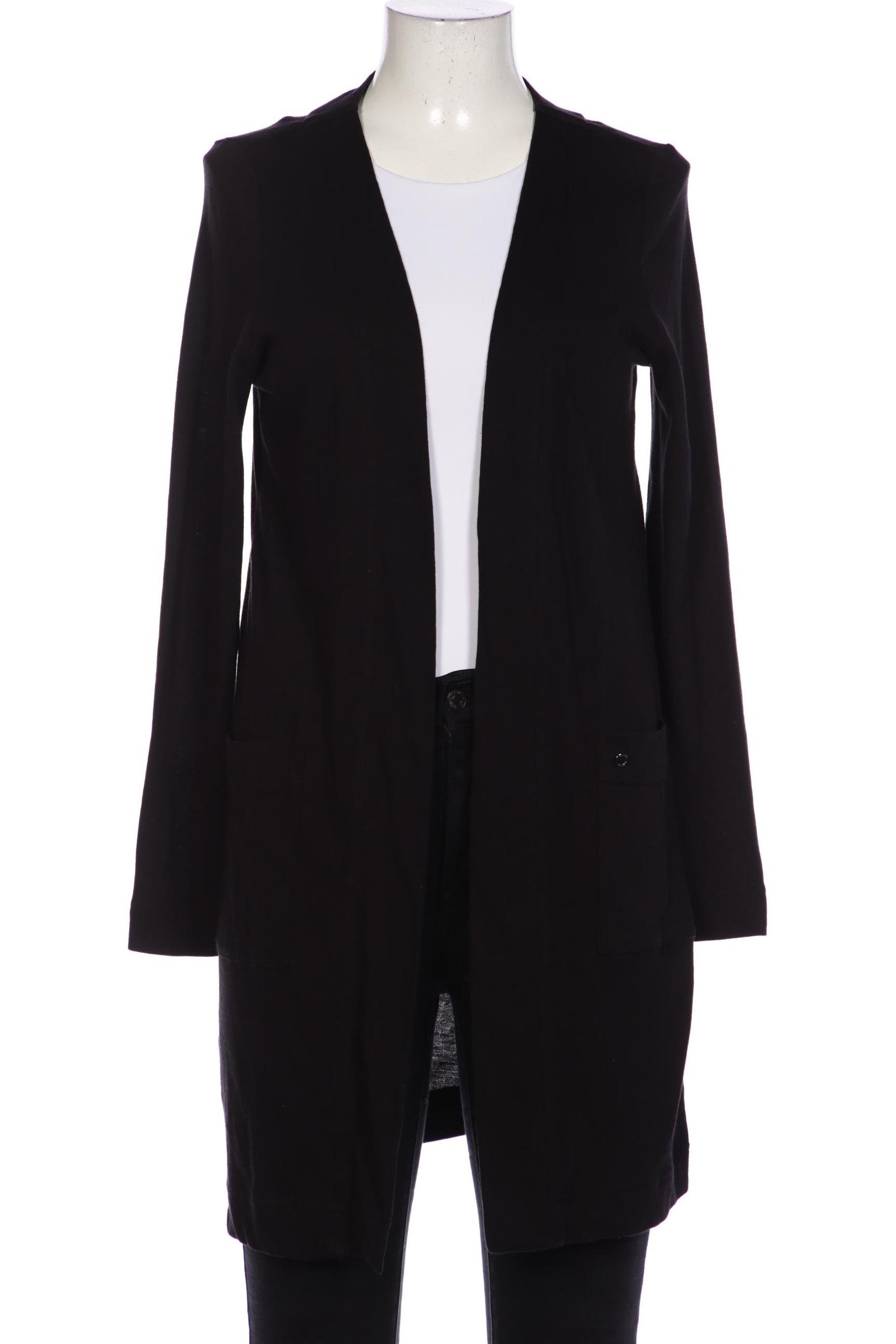 

s.Oliver Damen Strickjacke, schwarz, Gr. 38