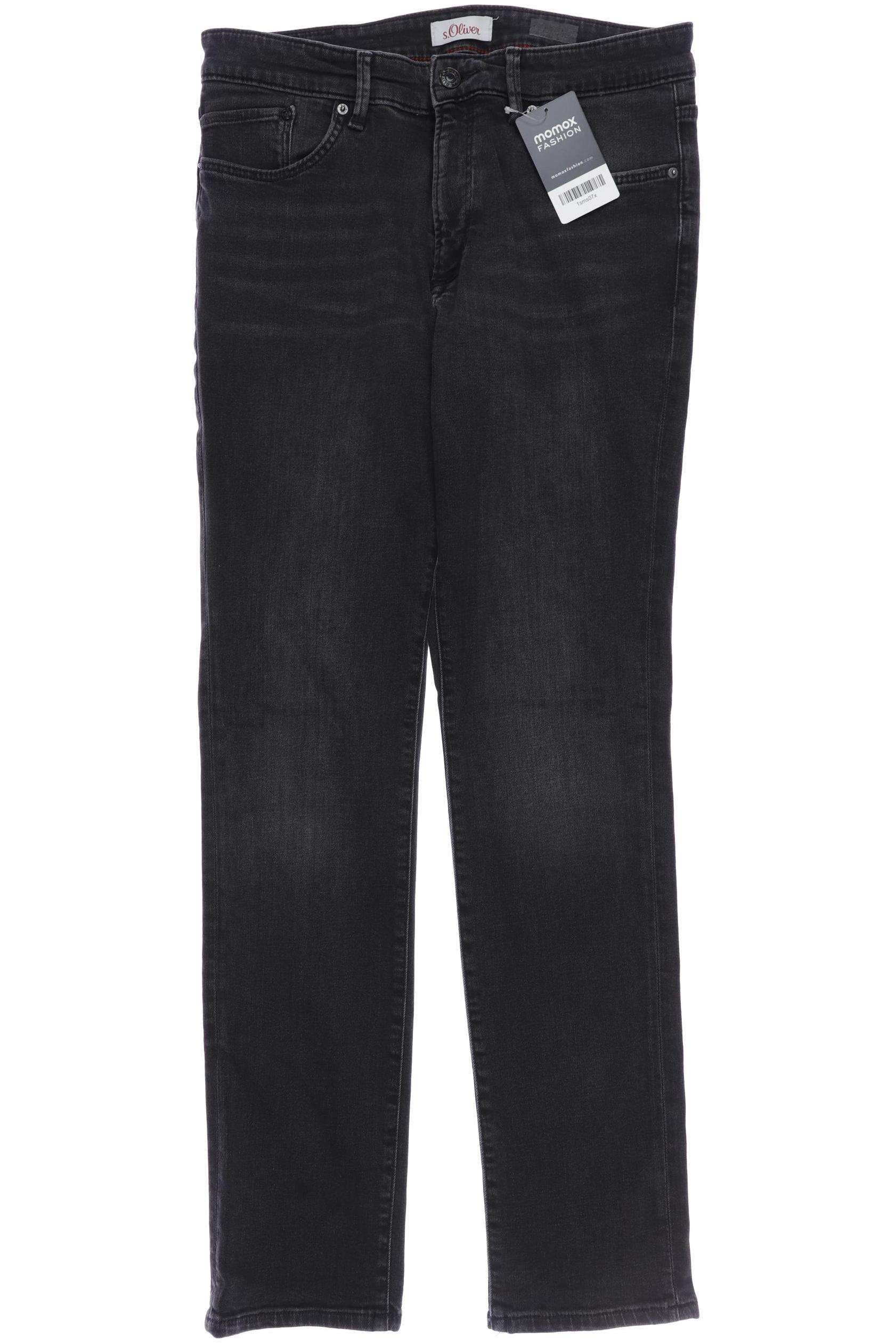 

s.Oliver Damen Jeans, schwarz, Gr. 38