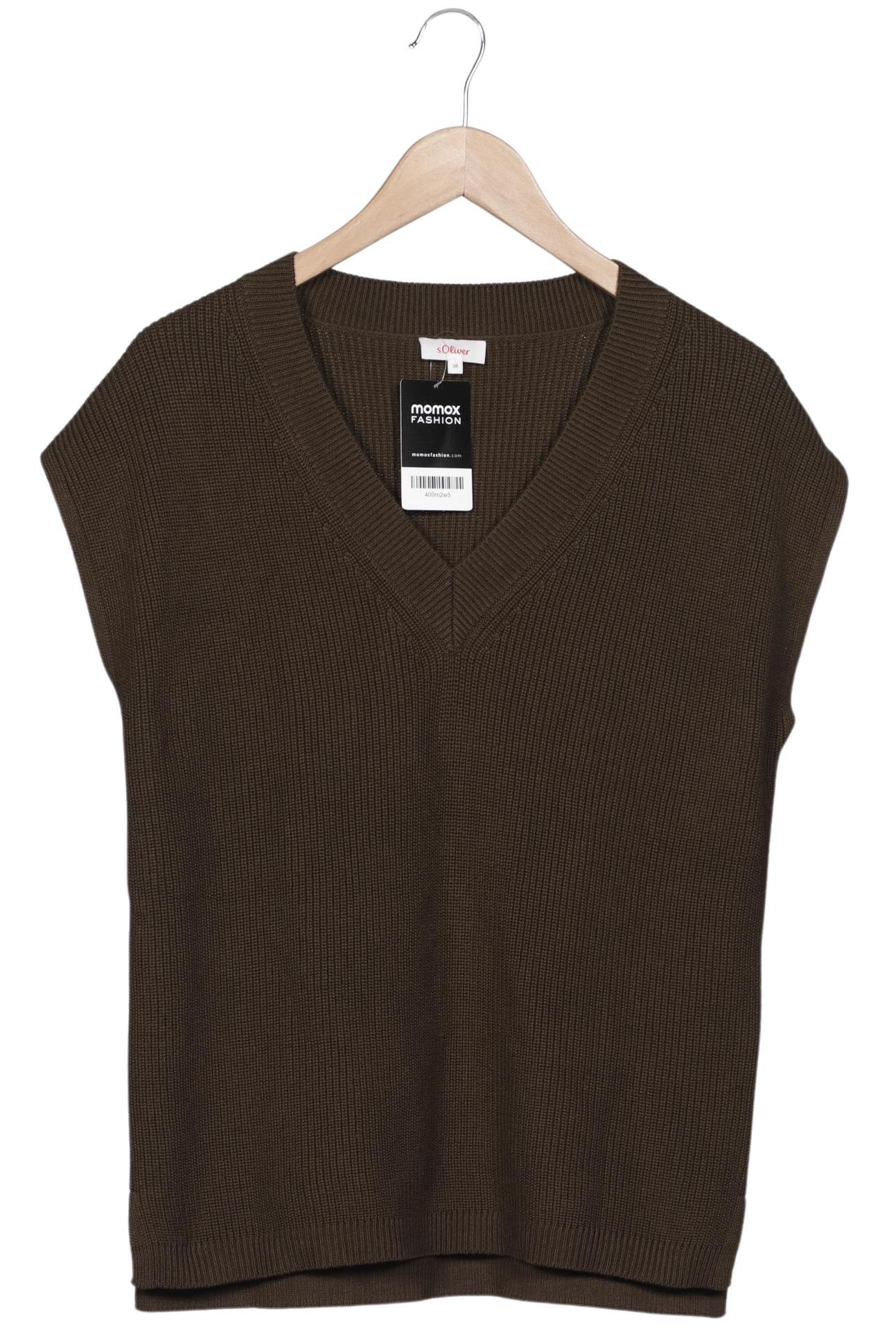 

s.Oliver Damen Pullover, braun, Gr. 36