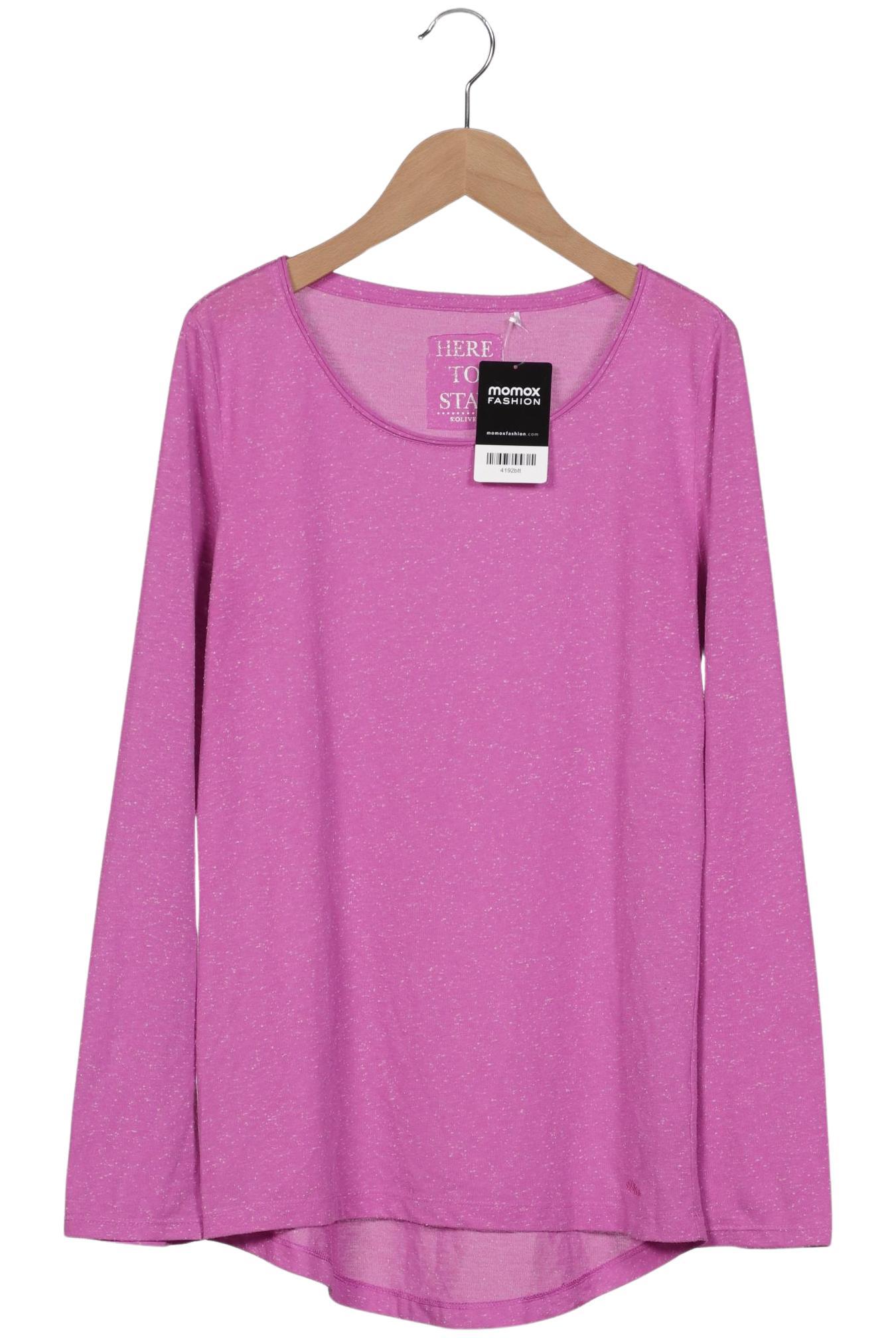 

s.Oliver Damen Langarmshirt, pink, Gr. 40