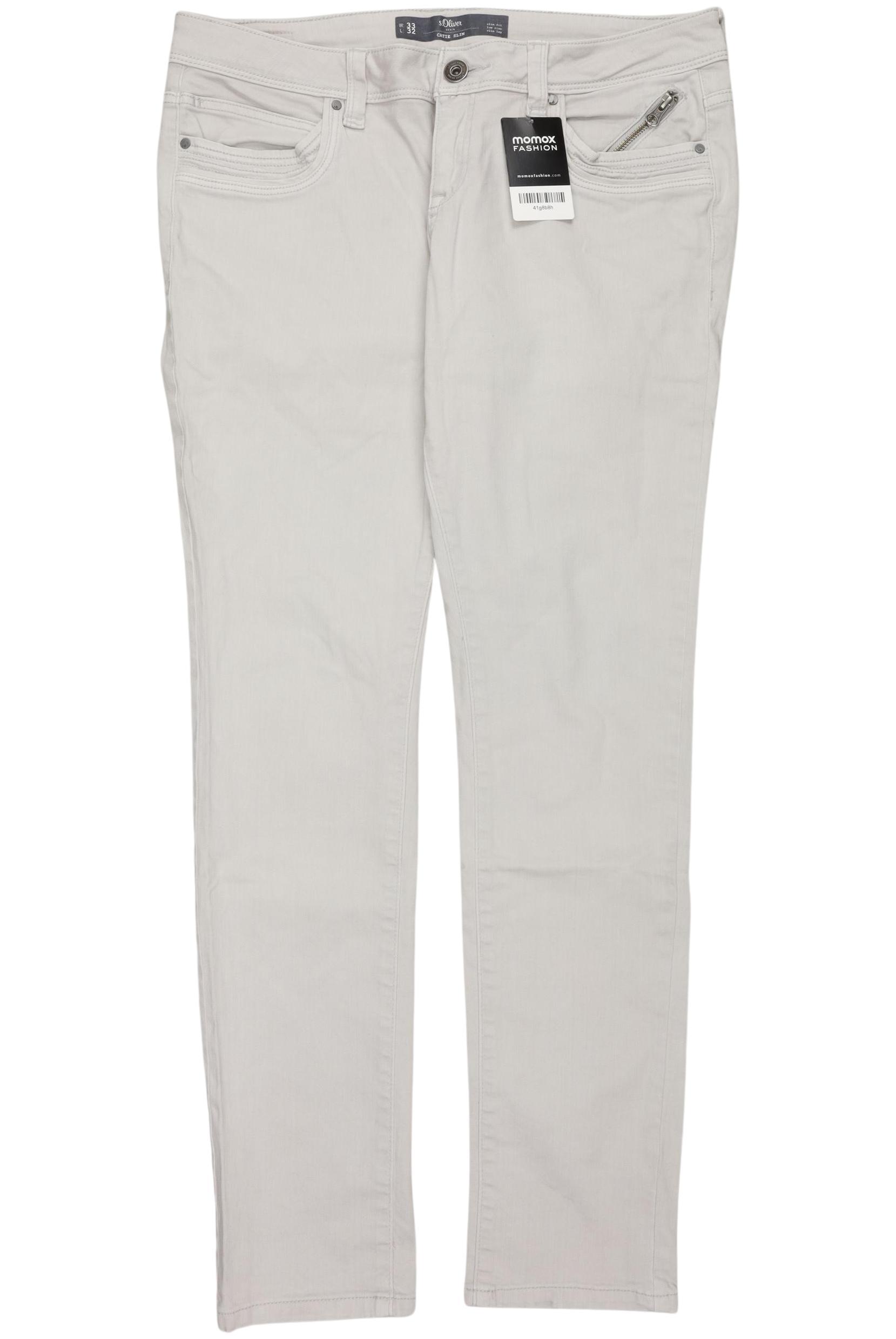 

s.Oliver Damen Jeans, grau, Gr. 33