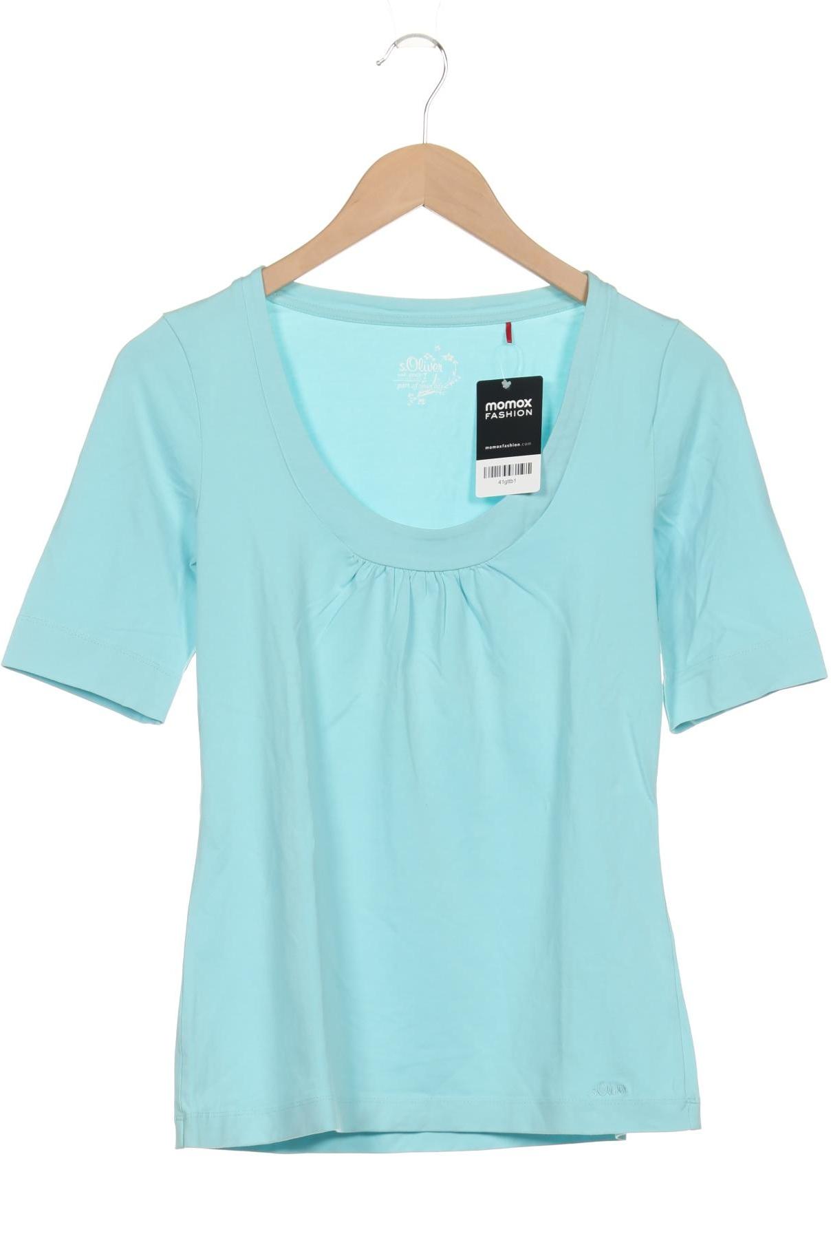 

s.Oliver Damen T-Shirt, hellblau, Gr. 36