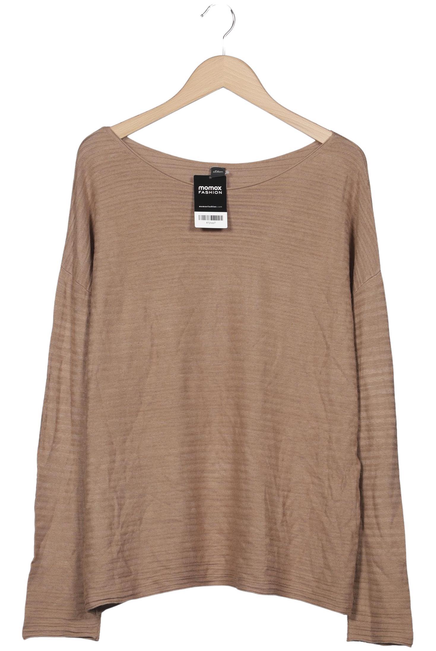 

s.Oliver Damen Pullover, beige, Gr. 46