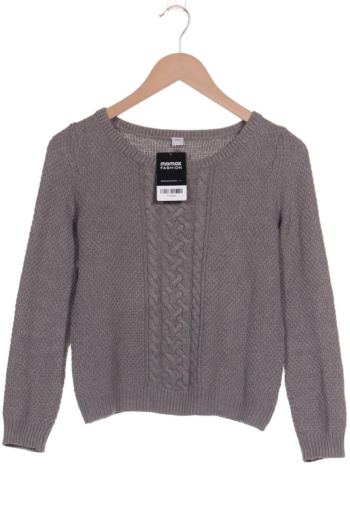 

s.Oliver Damen Pullover, grau, Gr. 34