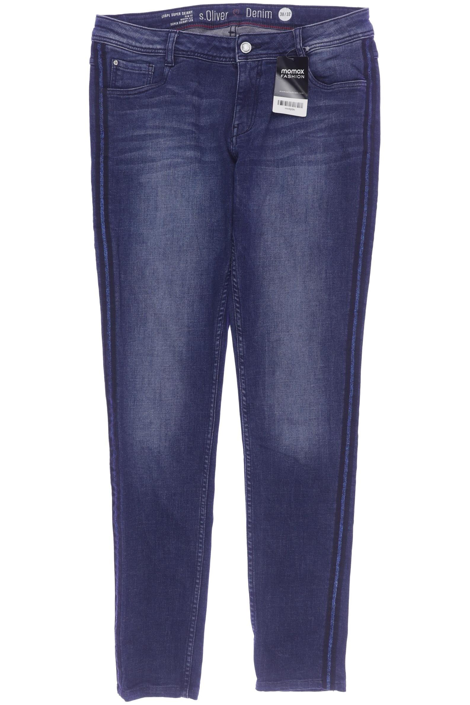 

s.Oliver Damen Jeans, blau, Gr. 38