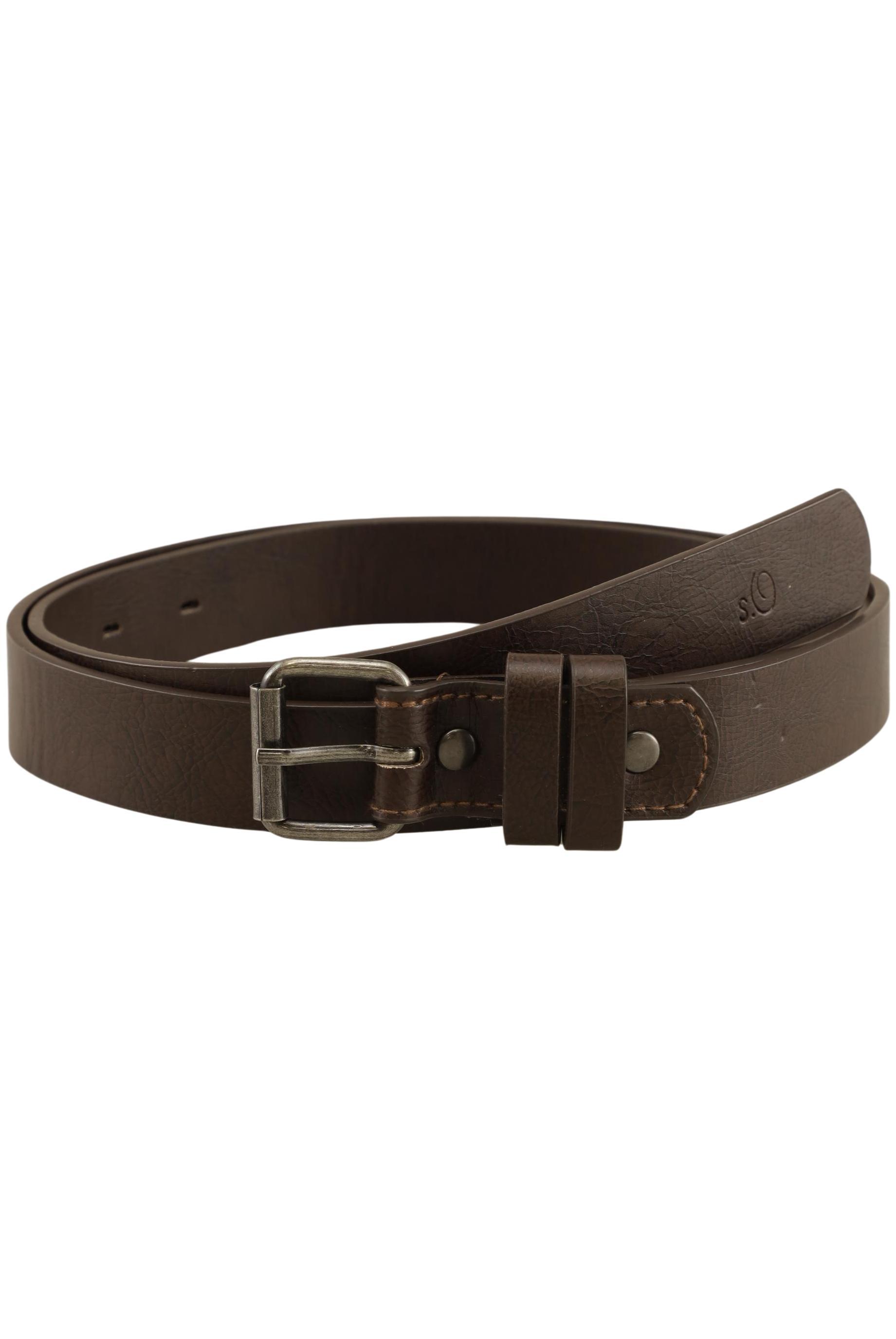 

s.Oliver Damen Gürtel, braun, Gr. 115