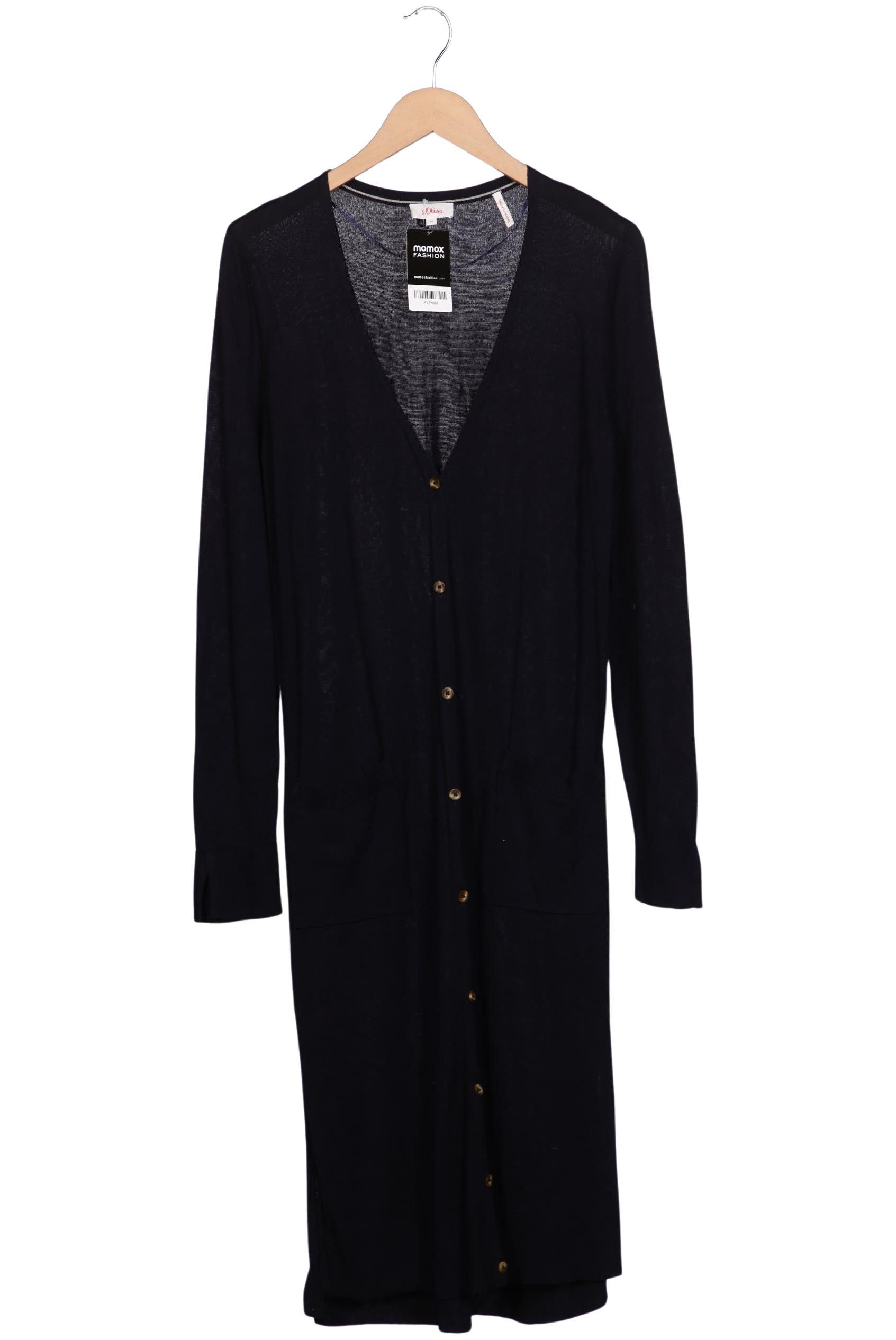 

s.Oliver Damen Strickjacke, marineblau, Gr. 40