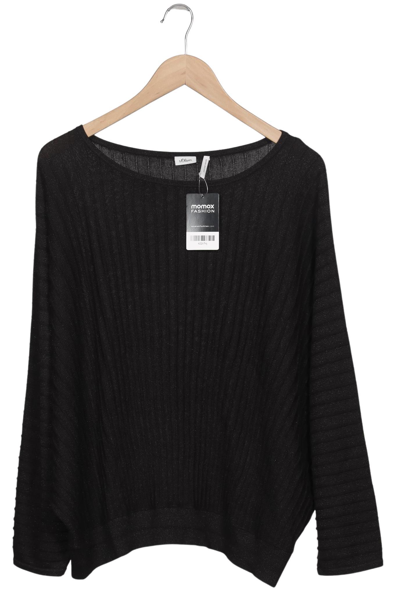 

s.Oliver Damen Pullover, schwarz, Gr. 44