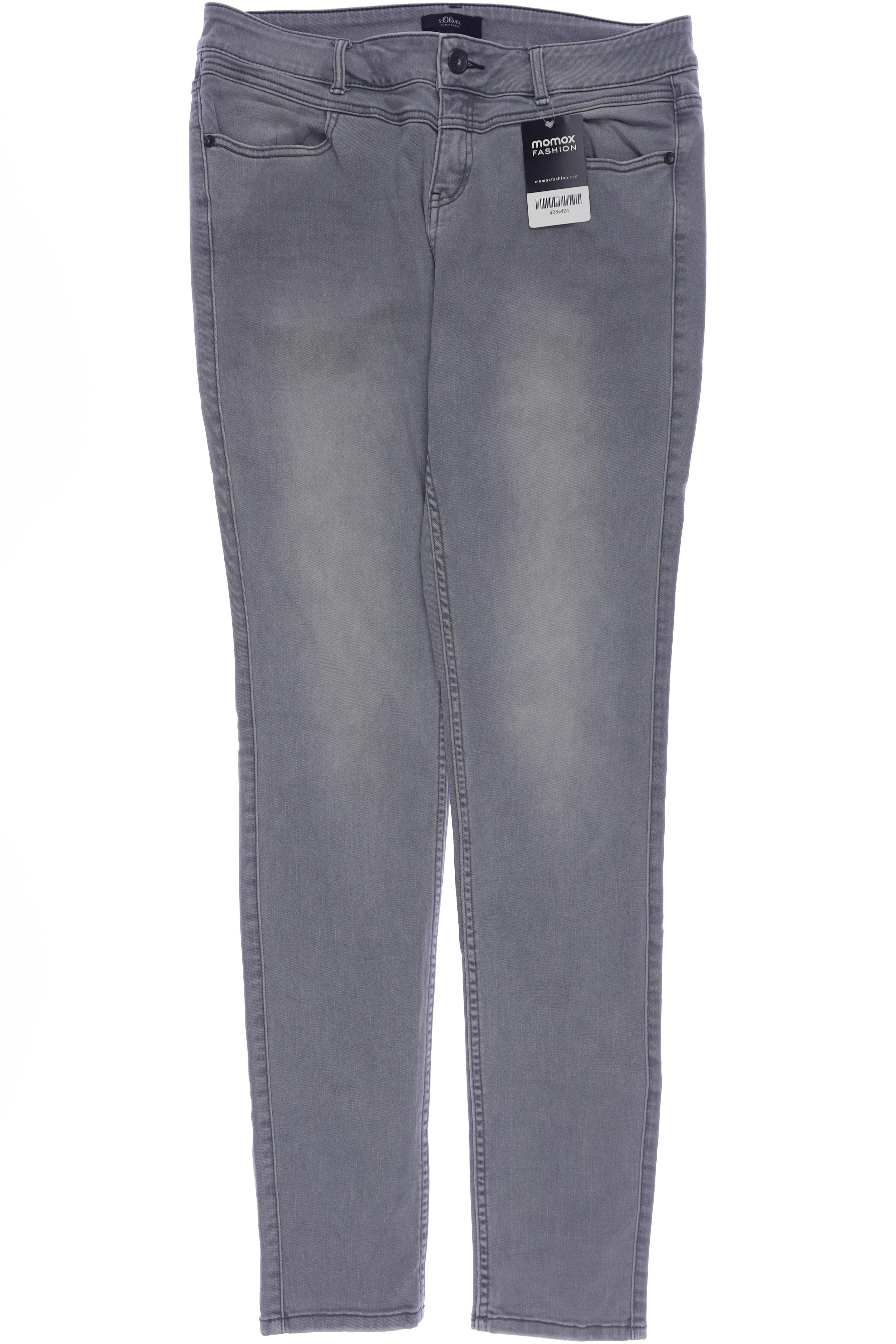 

s.Oliver Damen Jeans, grau, Gr. 40