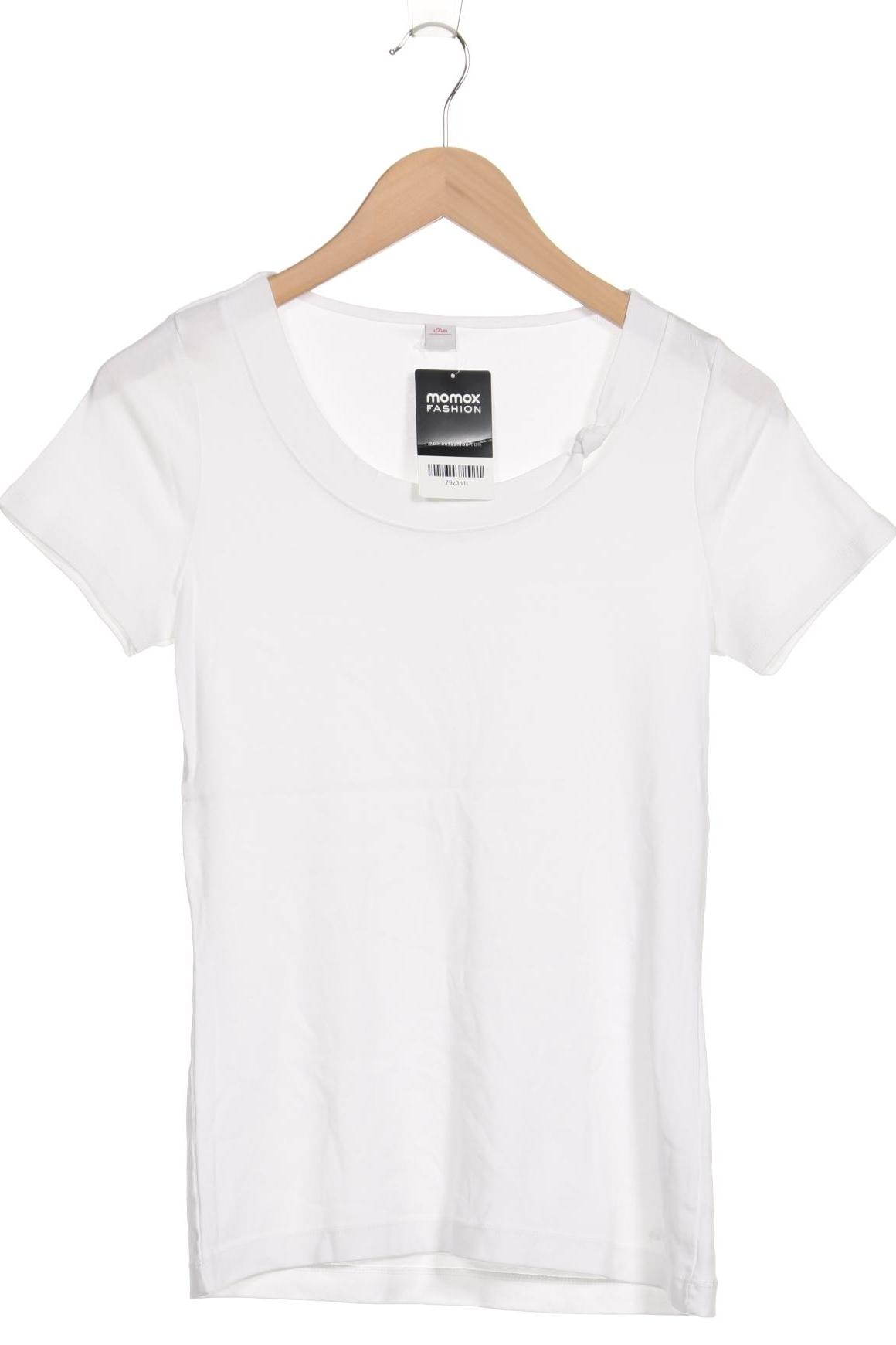 

s.Oliver Damen T-Shirt, weiß, Gr. 40